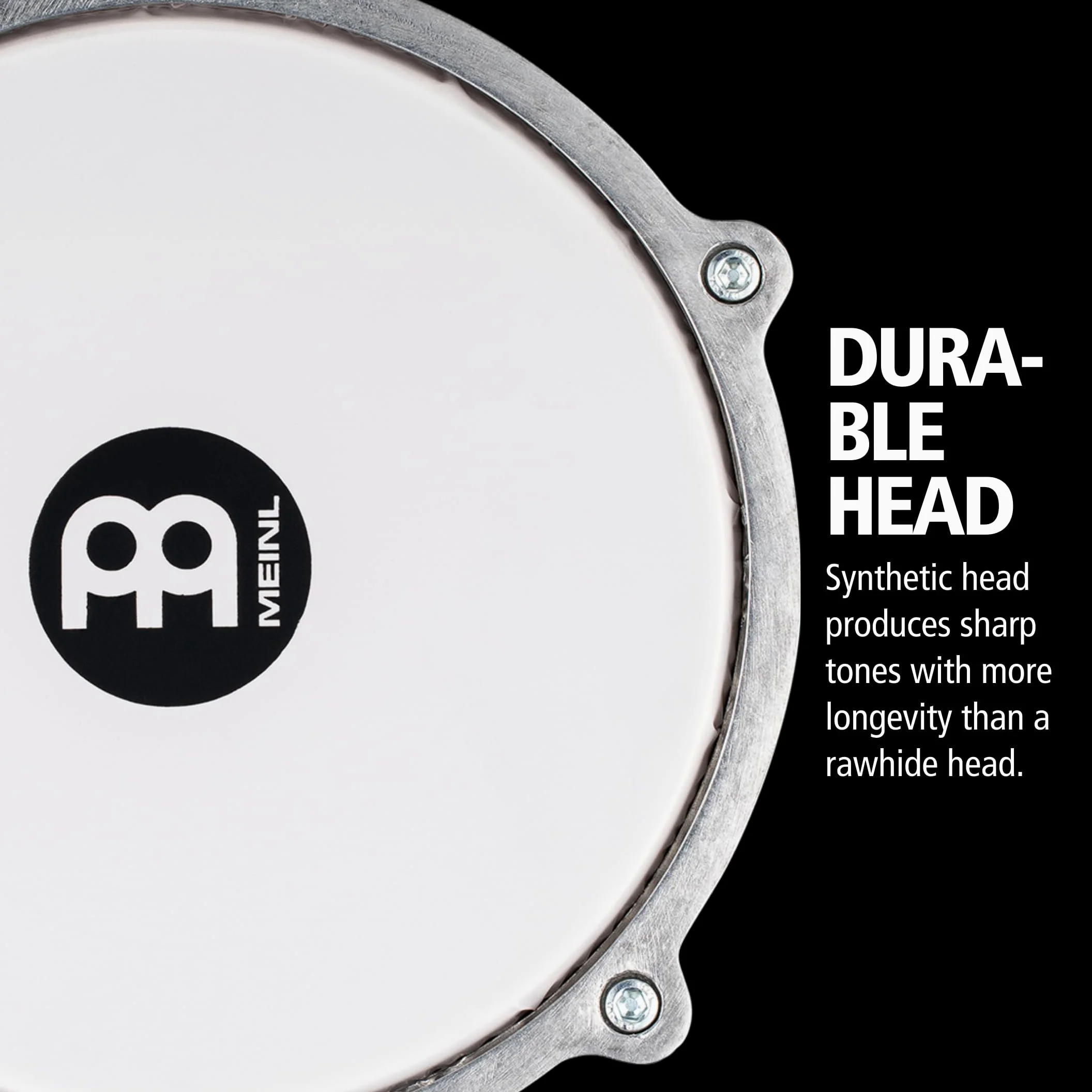 Meinl Percussion HE-104 Darbuka in Alluminio