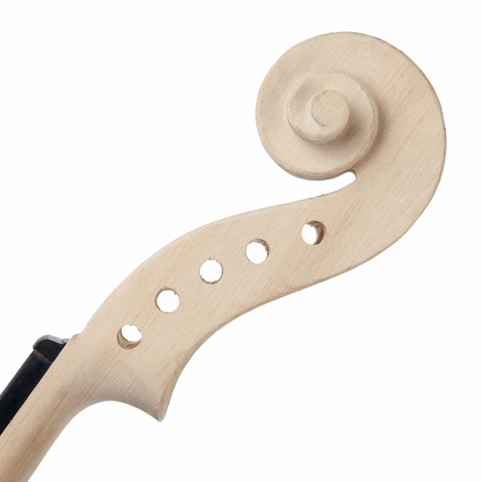 Parti di Violino 5 PZ Violino In Legno Di Acero Collo W/Tastiera In Ebano Per 5 Corde Violino Incompiuto Violino Manico Parti Di Violino Accessori accessori per violino