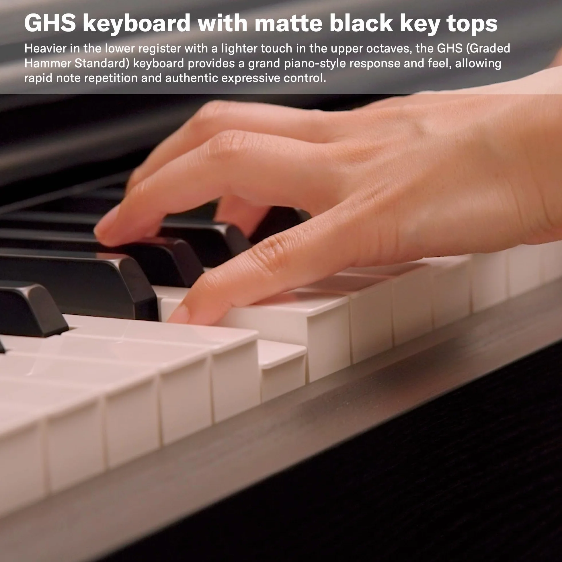 Yamaha ARIUS YDP-145 Digital Piano - Pianoforte Digitale da Casa per Dilettanti, Design Classico ed Elegante, Suonabilità Autentica del Pianoforte Acustico, Palissandro