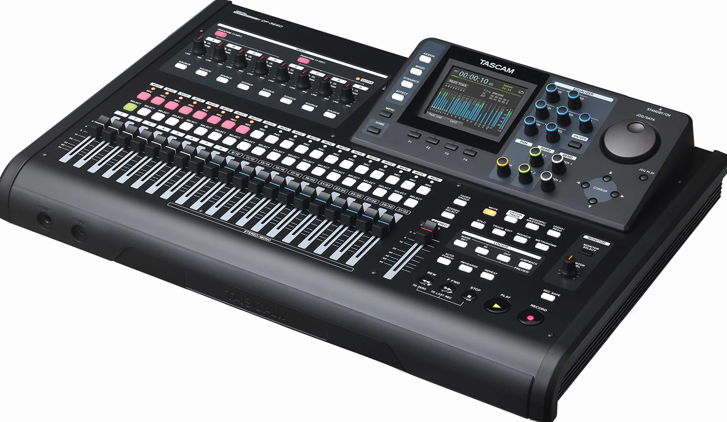 Tascam DP-32SD – 32-Track Digital Portastudio