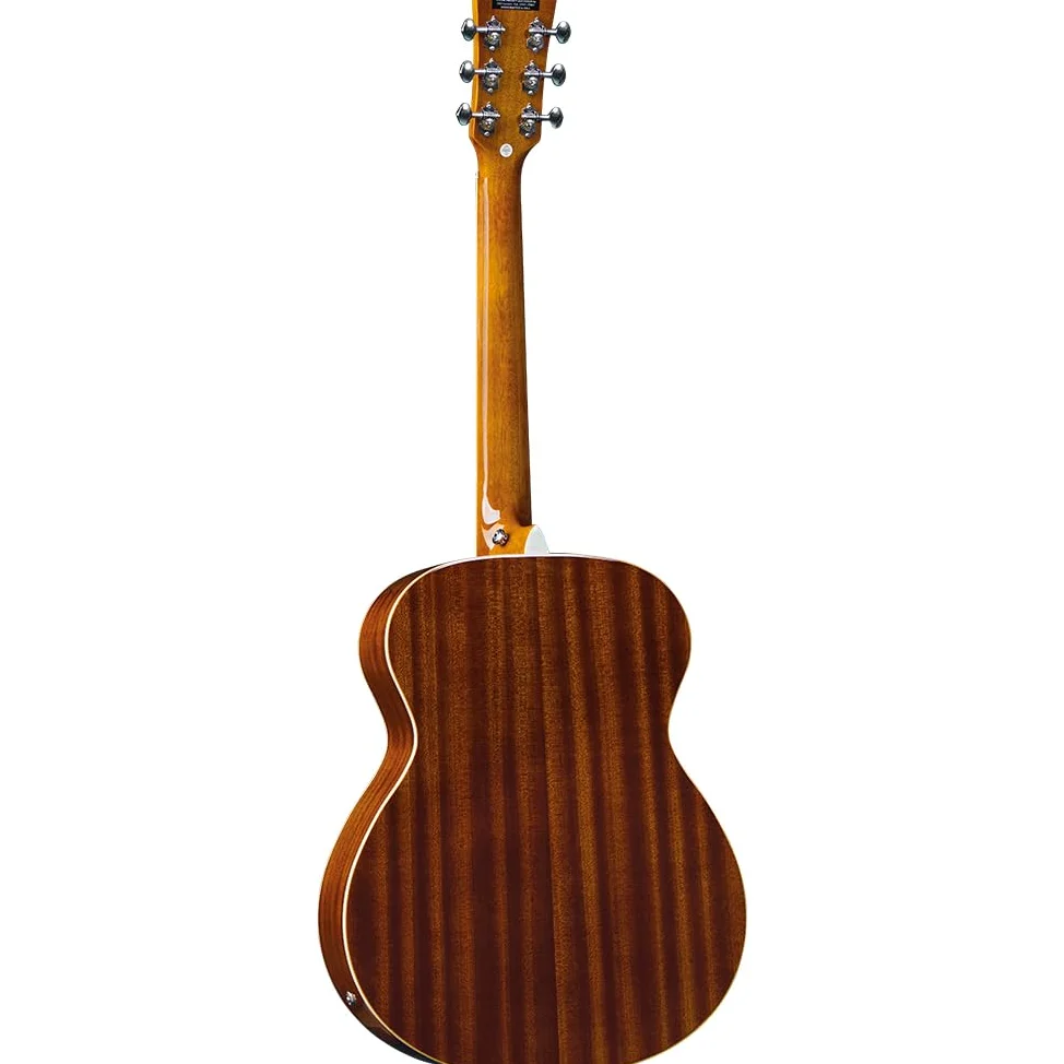 EKO GUITARS - Resonator, Chitarra Resofonica, Top in Abete, Fasce e Fondo in Mogano Sapeli Laminato, Manico in Mogano, tastiera a 20 Tasti in South American Roupanà, Colore Sunburst