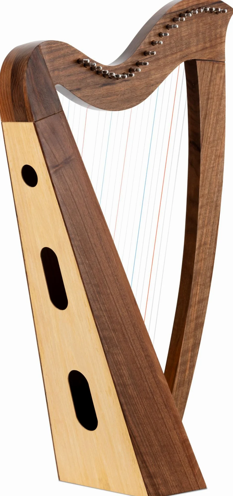Classic Cantabile H-22 WN Arpa Celtica 22 corde, accordatura Mi bemolle maggiore, meccanica a semitoni, legno noce, include borsa e 2 chiavi, altezza 83,5 cm.