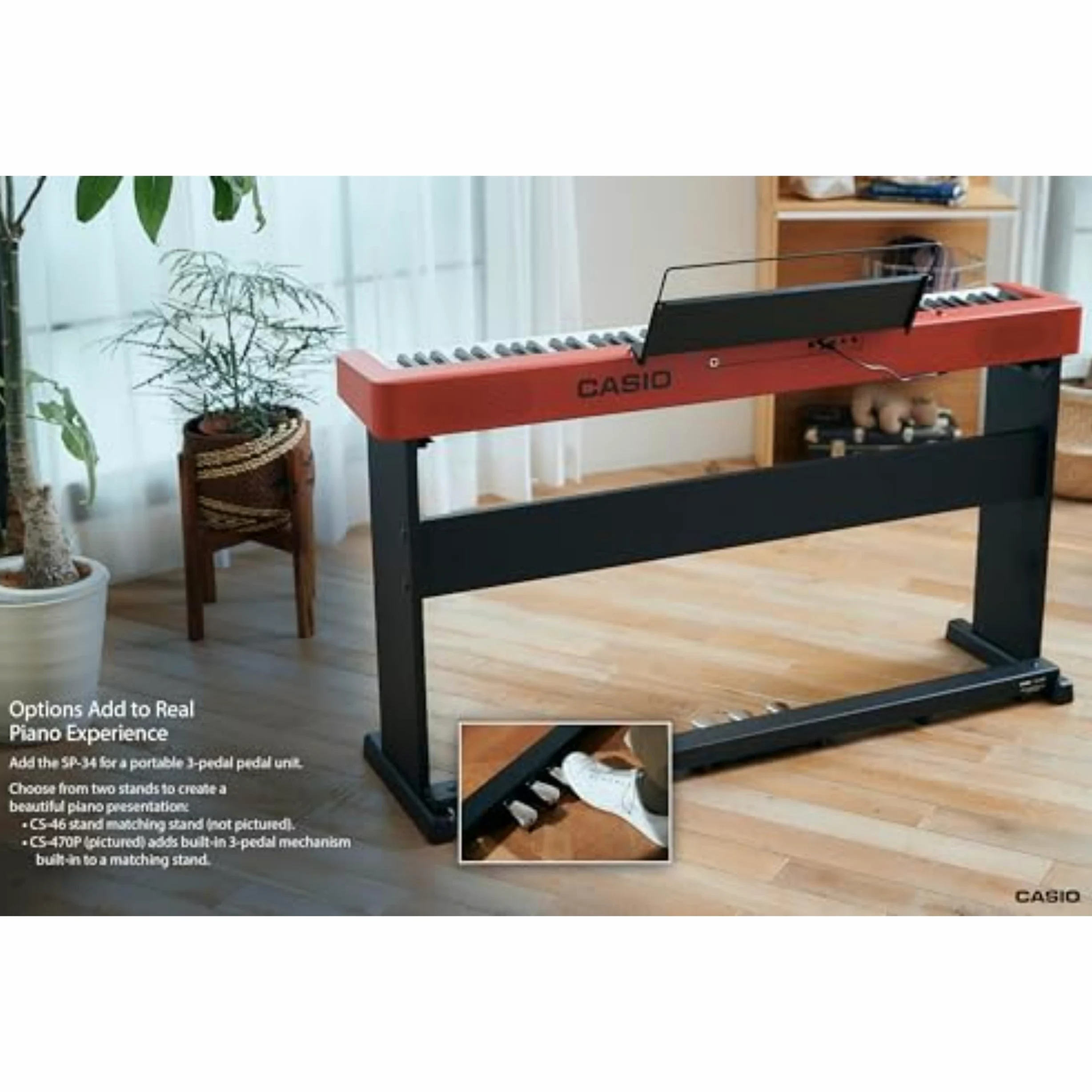 Casio, Pianoforti digitali a 88 tasti-Home (CDP-S160RD)