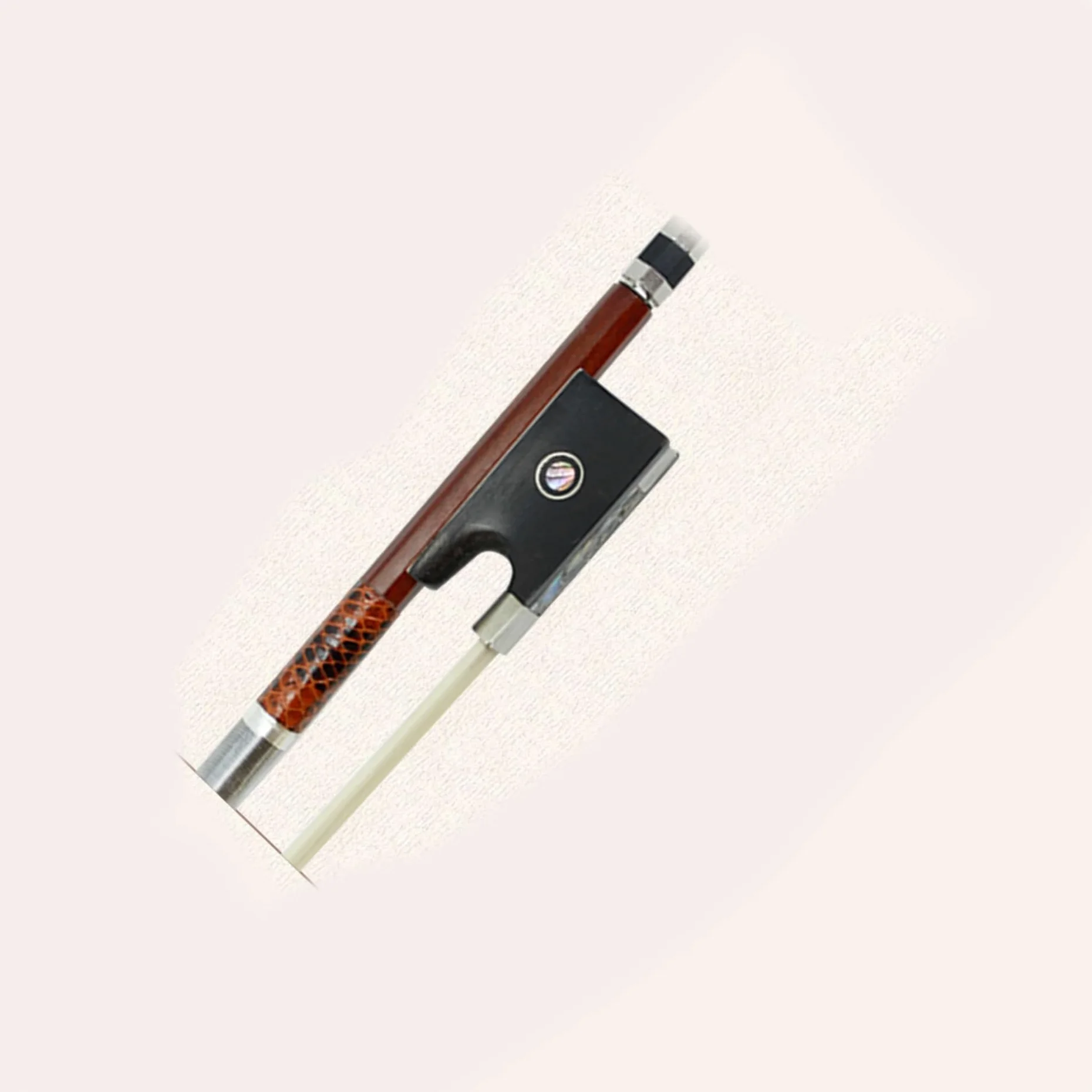 Arco Violino Arco da violino Arco da violino per principianti Equiseto Asta ottagonale da gioco(B style bow 1/4-bow length 55.5cm)