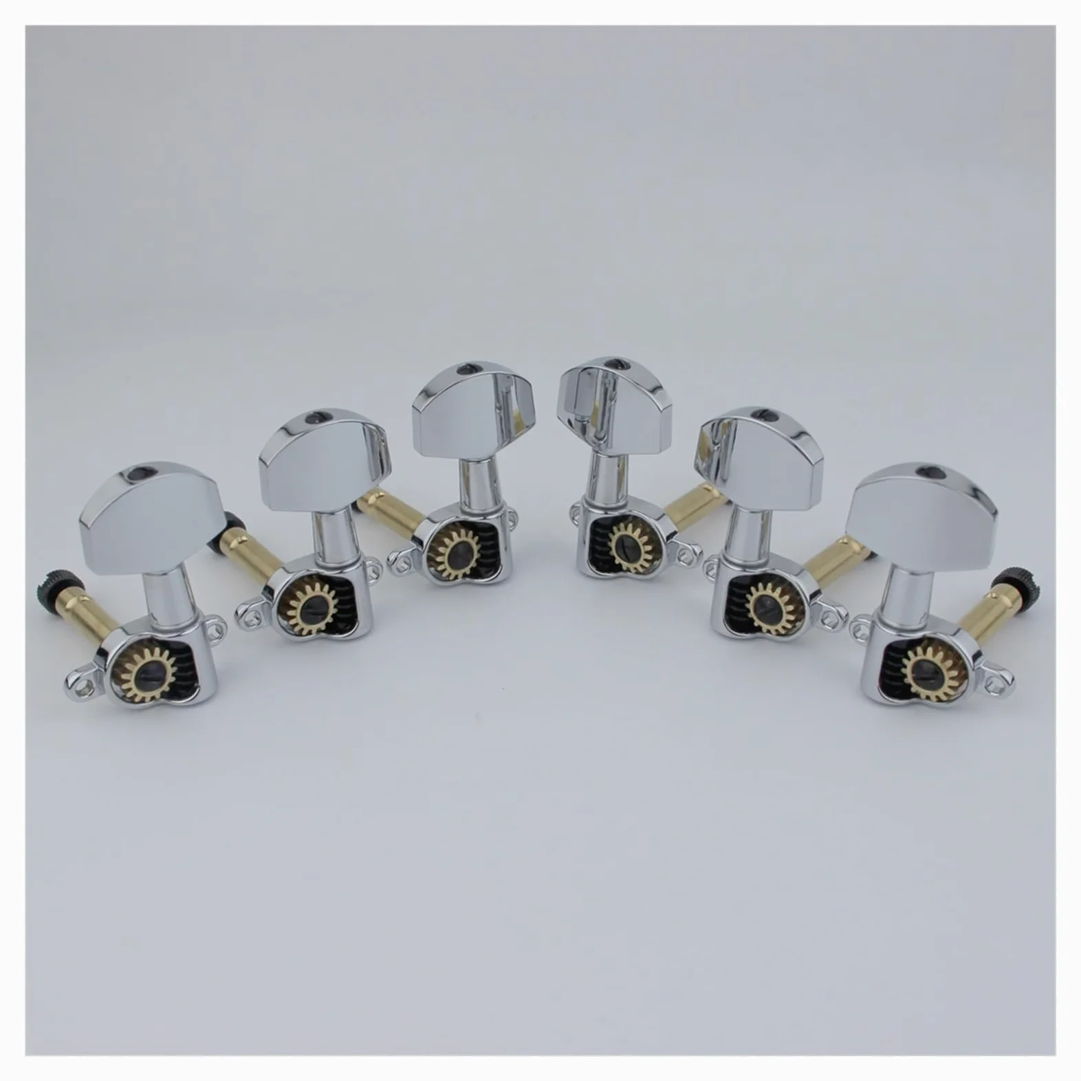 1 set di accordatori for chitarra con chiusura frontale stile PRS, 3+3(GD CRHandle)