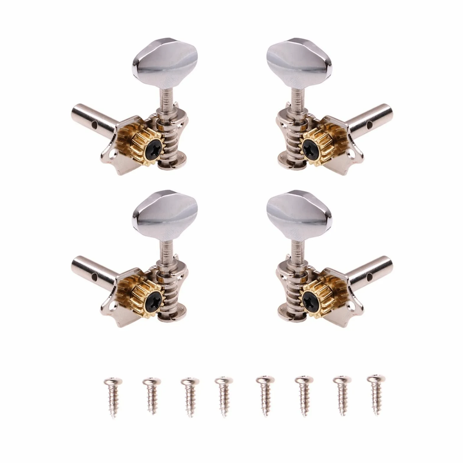 Meccanico accordatore 1 Set Ukulele String Tuning Pygs Sintonizzatori Per Ukulele Uke Chitarra Con Viti