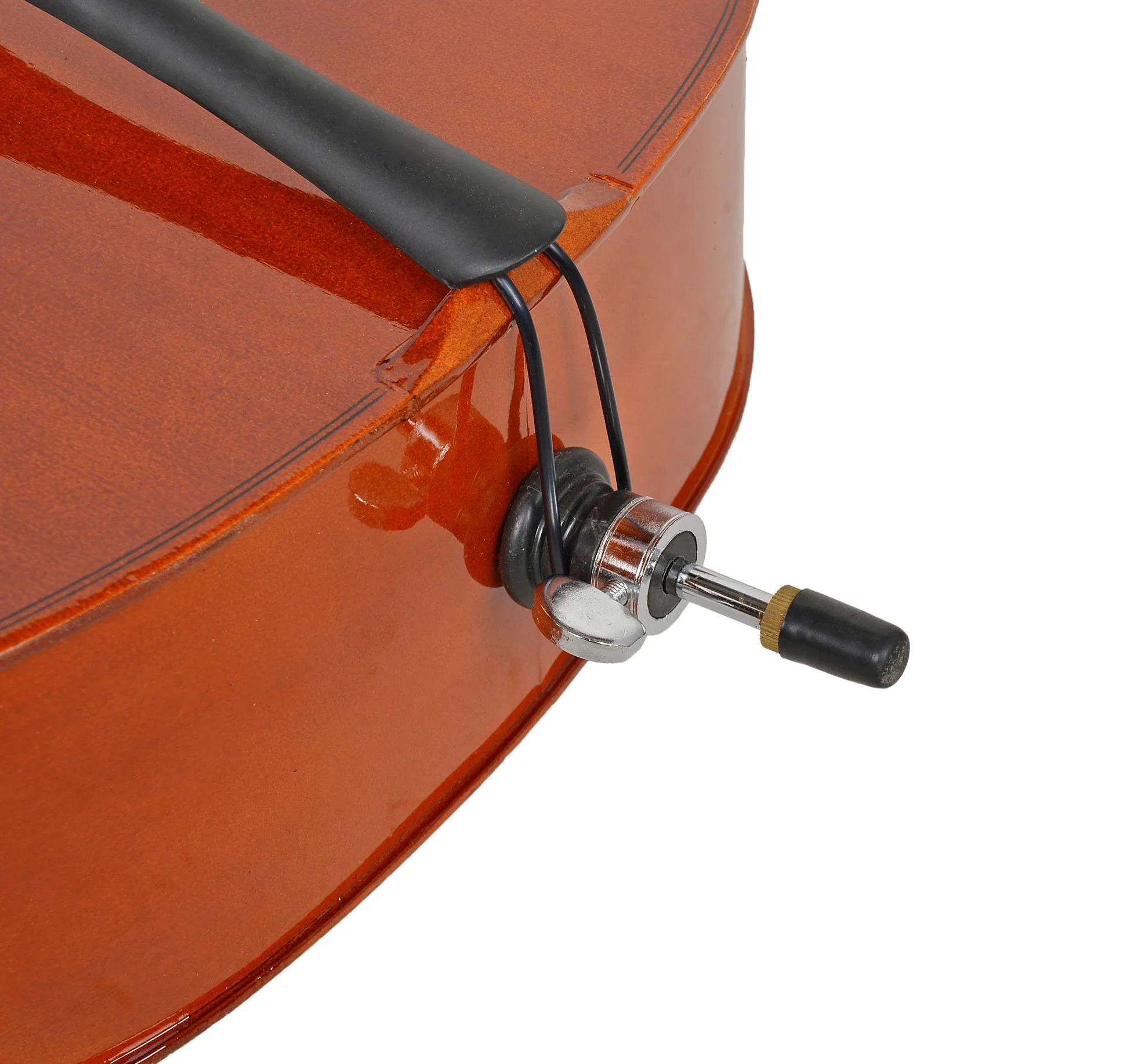 Violoncello classico TS-IDEEN completo di arco, custodia e colofónia. Color legno naturale con finitura lucida. Dimensioni regolari (4/4).