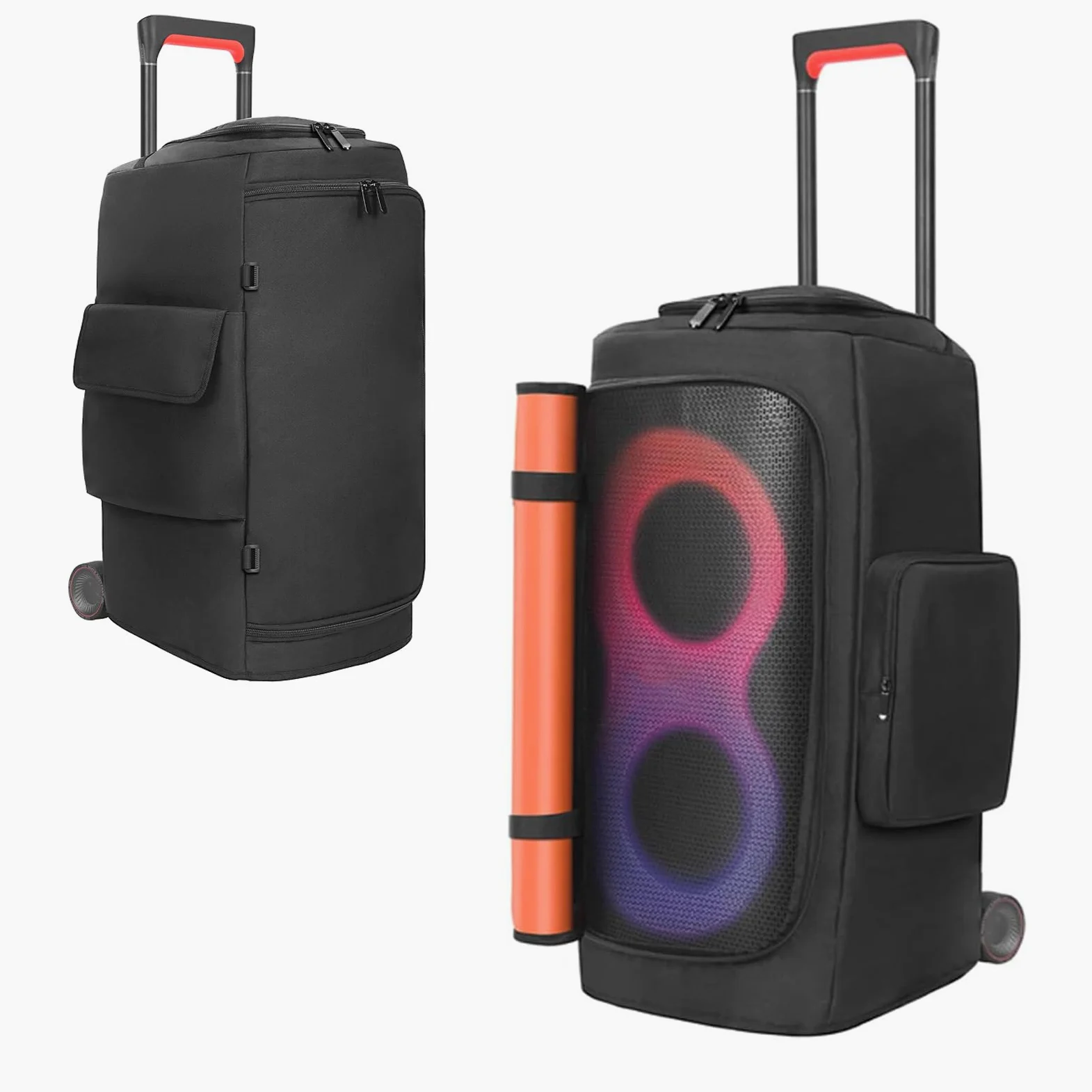 Custodia da viaggio compatibile con altoparlanti portatili JBL PARTYBOX 310/320, altoparlante per feste all'aperto, custodia protettiva con tasche per microfono, caricabatterie, cavo e