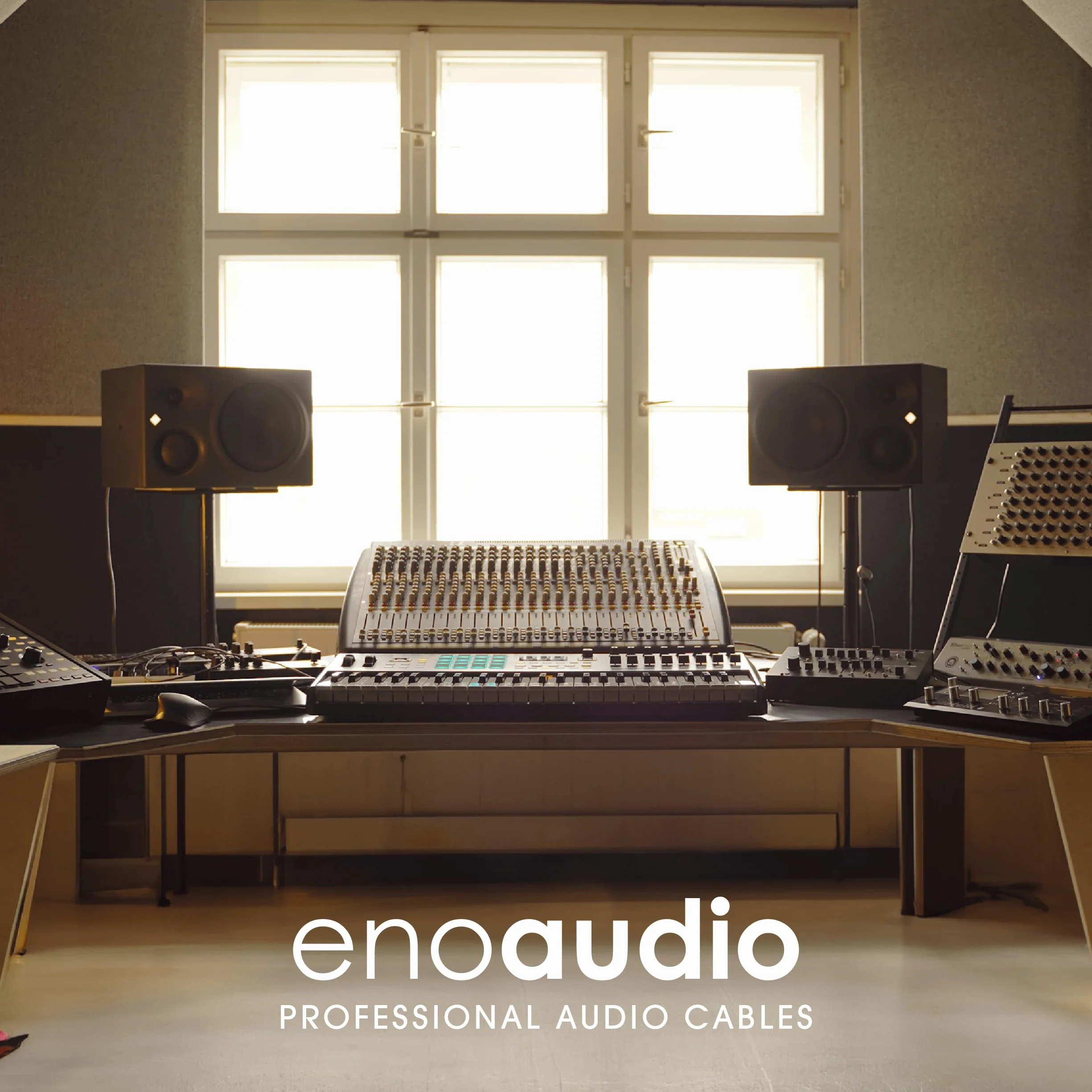 enoaudio Mogami 2534 Quad Cavo Coppia (L,R) professionale bilanciato | Neutrik Gold 6,3mm TRS | HiFi - 2,0 m