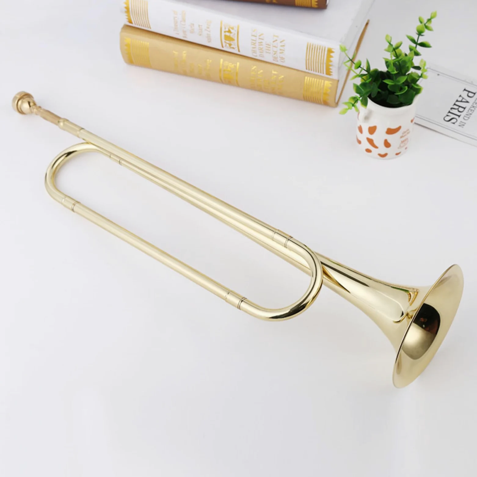 Studenti Tromba Leggero Bugle Trombe Forte Strumento Musicale Pratico Per I Bambini Adolescente Scuola Band