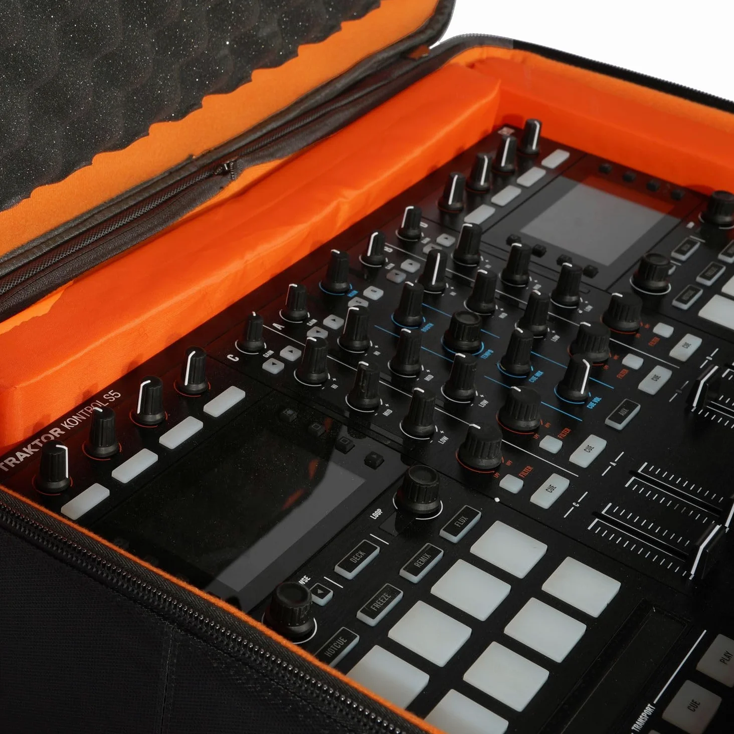 UDG U9103BL / OR - Zaino per controller MIDI NI-S4, nero e arancione