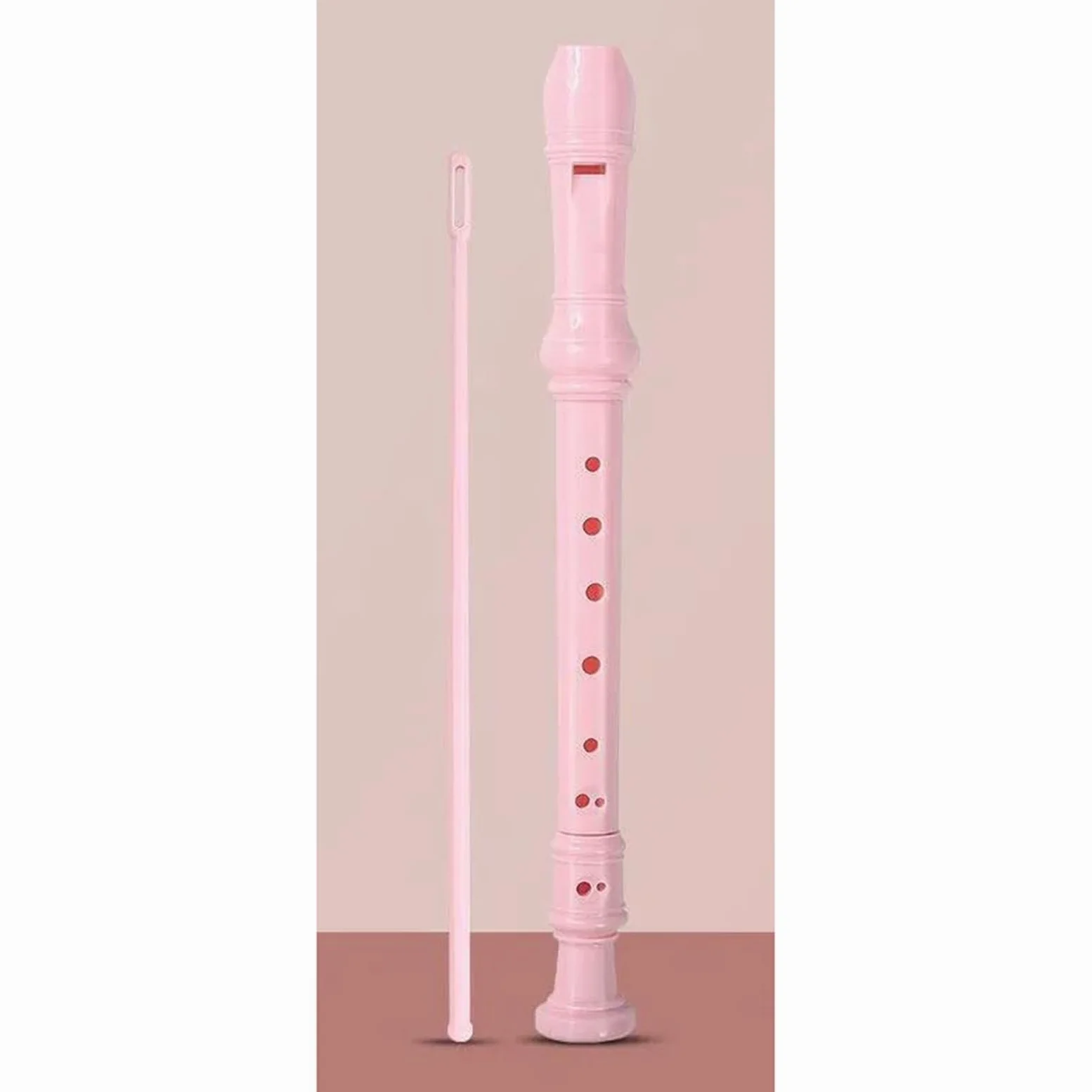 Flauto Dolce Strumenti Musicali Registratore Professionale A 6/8 Fori ABS Portatile Staccabile