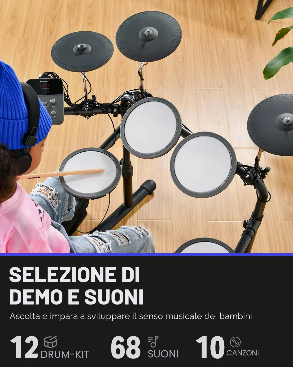 DED-70 Electric Drum Sets