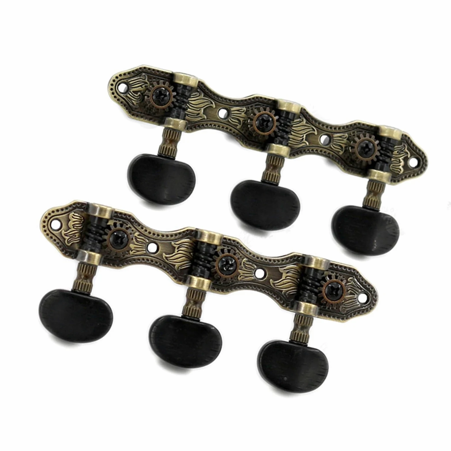 Interruttori Accordatore Per Chitarra Classica (set Triplo) Meccaniche Chitarra(Buttons)