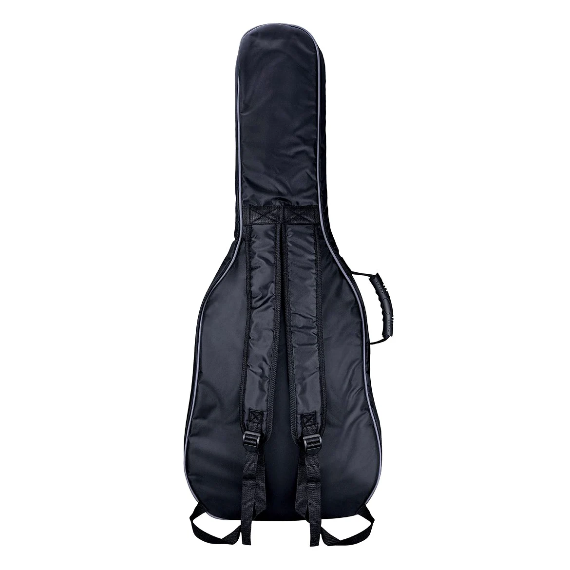 Soundsation PGB-10 CG - Custodia per chitarra classica 3/4, 100 x 41 x 13 cm, colore: Nero/Grigio