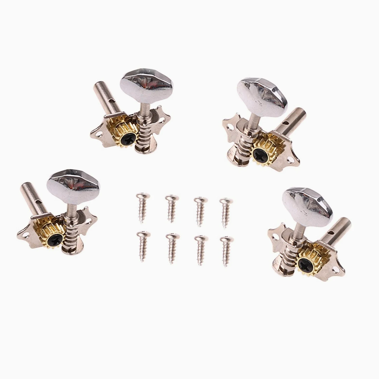Meccanico accordatore 1 Set Ukulele String Tuning Pygs Sintonizzatori Per Ukulele Uke Chitarra Con Viti
