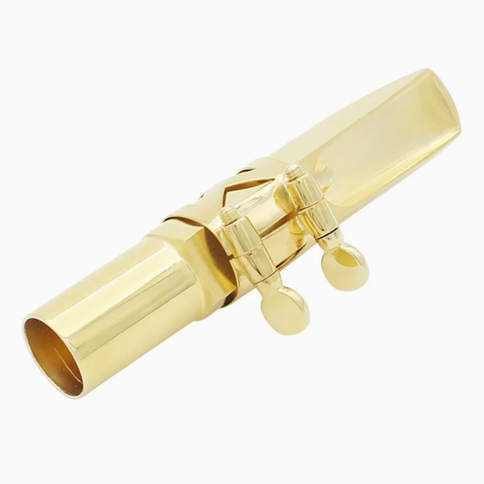 Sax Bocchino, Jazz Alto Saxophone Metallo 8C Bocchino con cappucci Patch Cuscinetti
