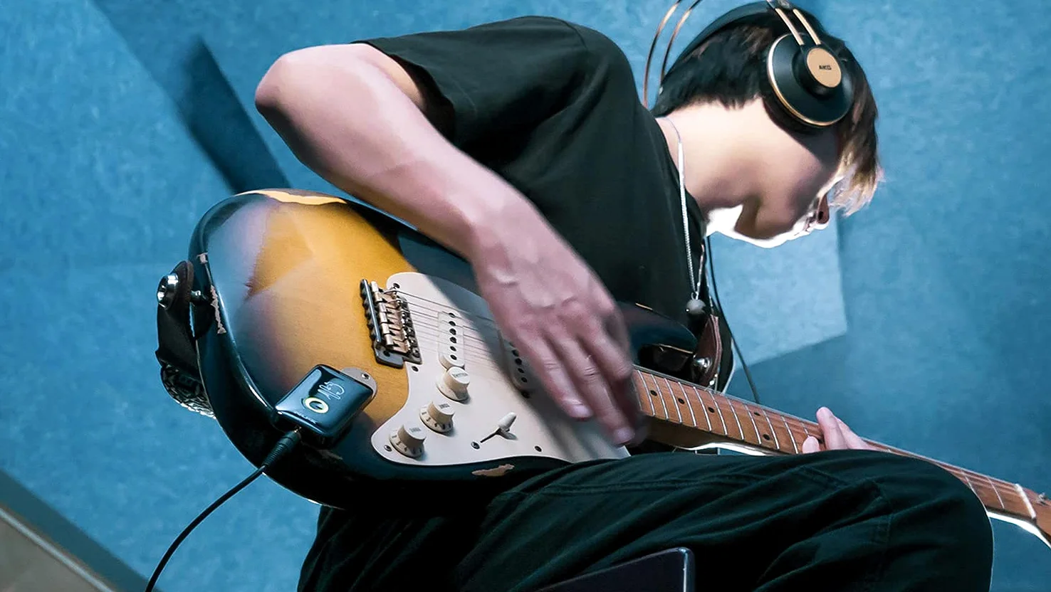 NUX Amplificatore per cuffie per chitarra/basso tascabile bluetooth