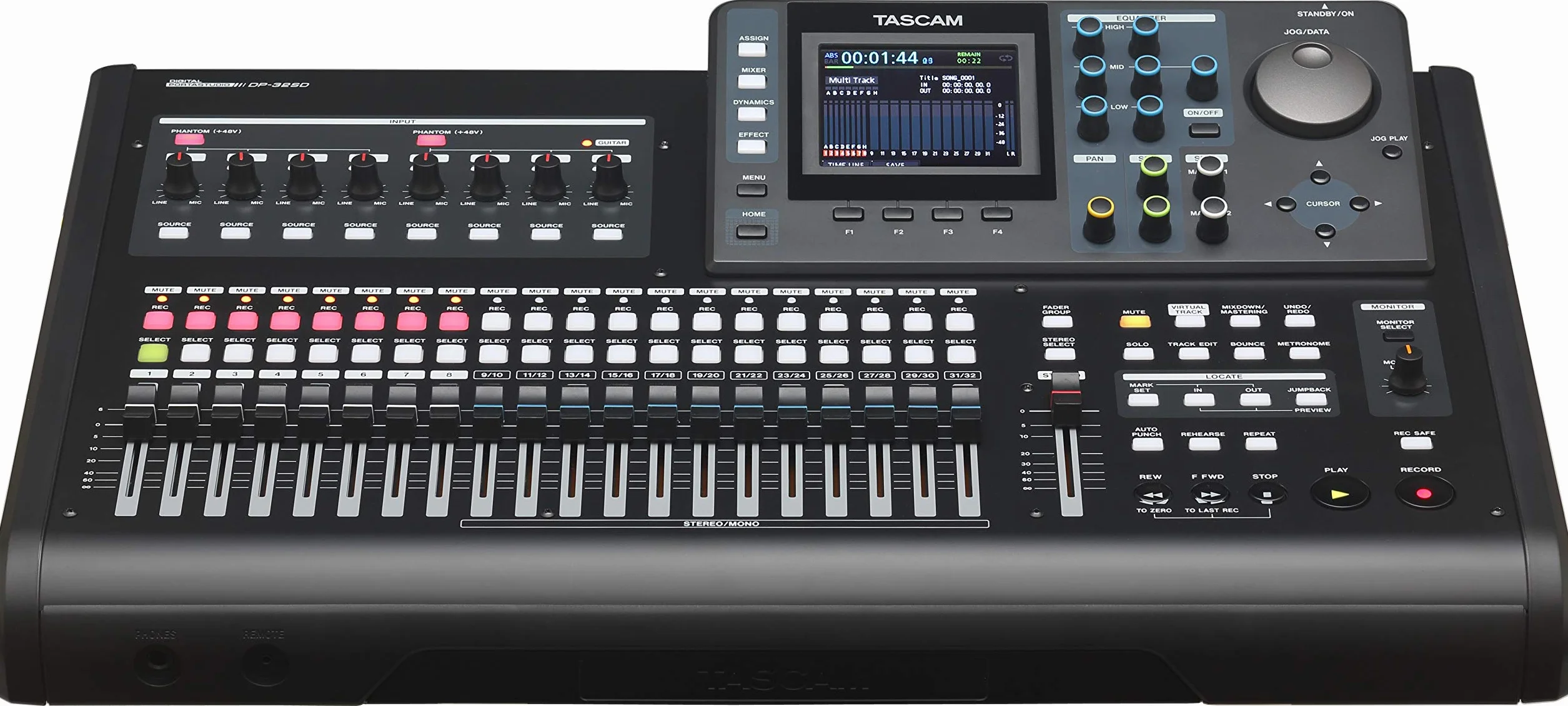 Tascam DP-32SD – 32-Track Digital Portastudio