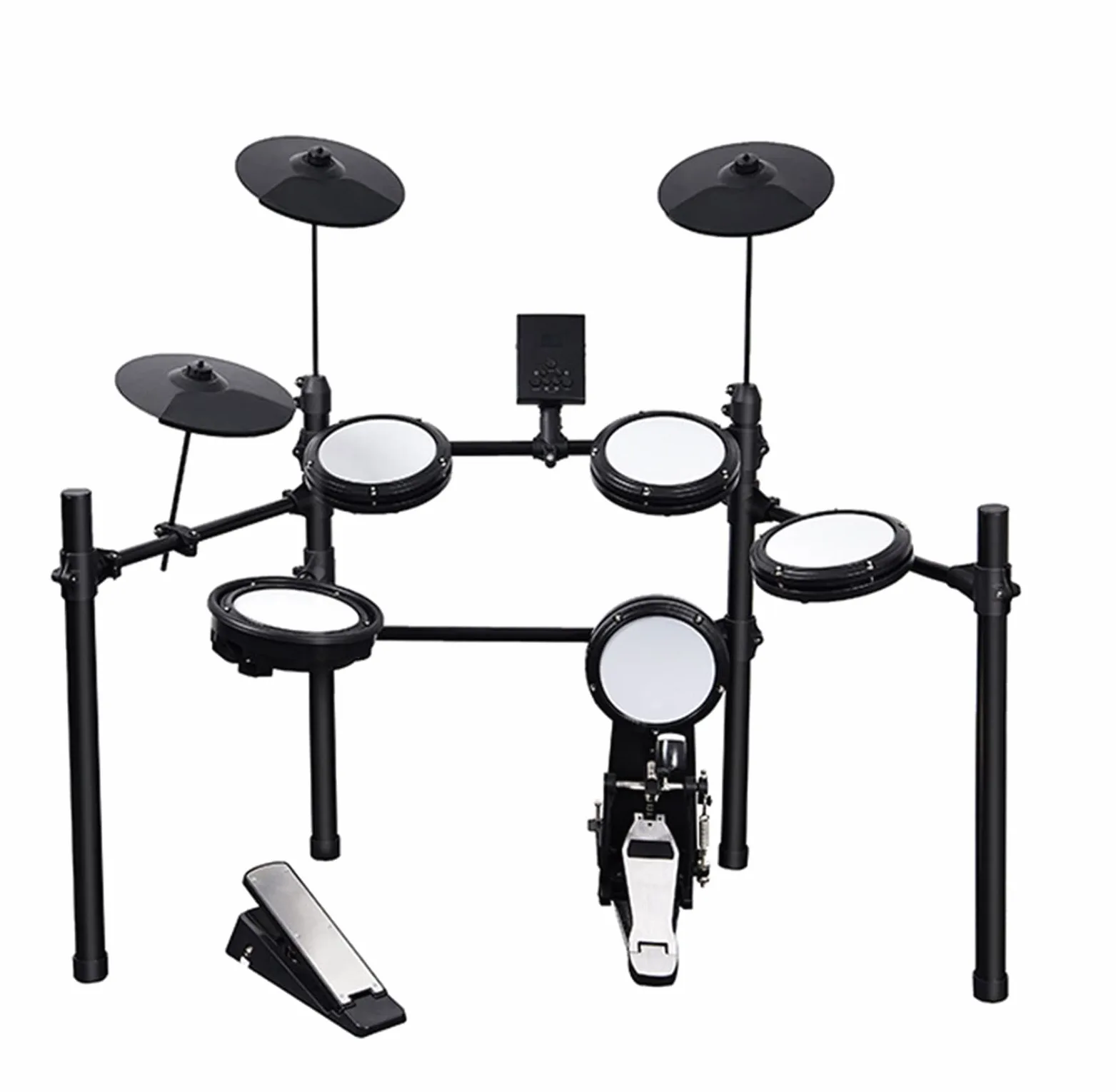 strumento a batteria elettronica Set Di Tamburo Di Superficie Totale Tamburo Elettronico Set Di Pratiche Professionali Per La Pratica Domestica (Color : 01)
