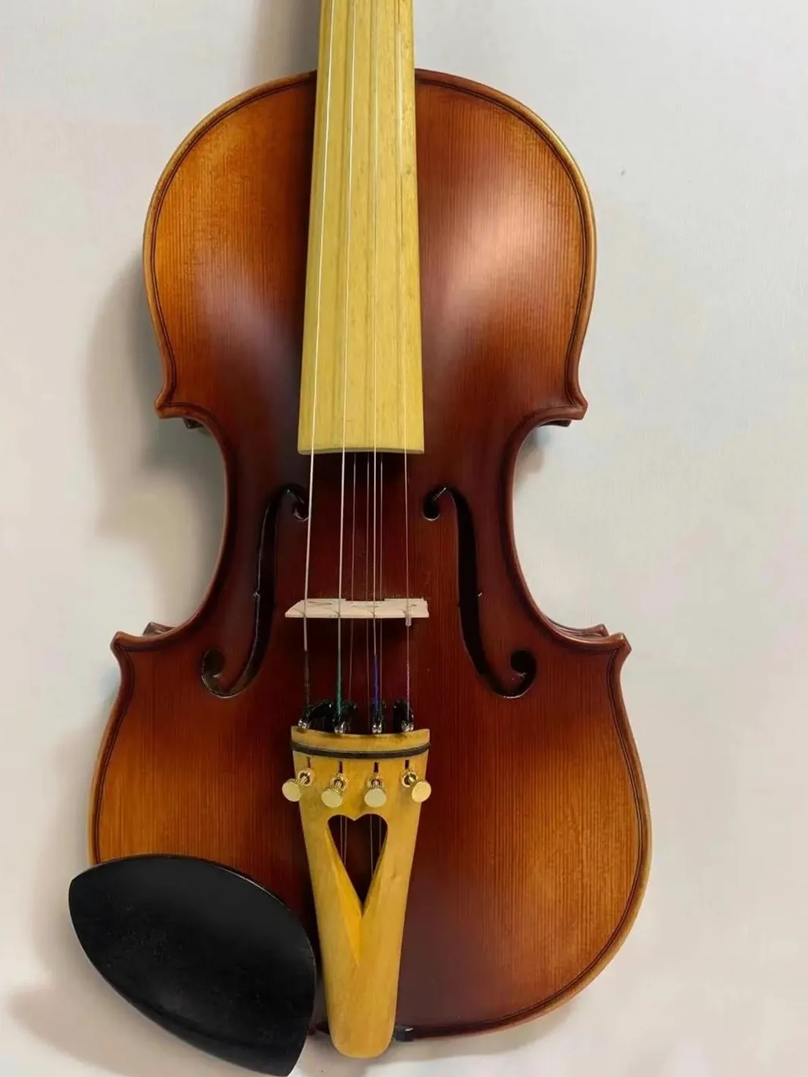 Violino Fatto A Mano 4x4 Corde Violino Principianti | Misura 4/4, top in acero