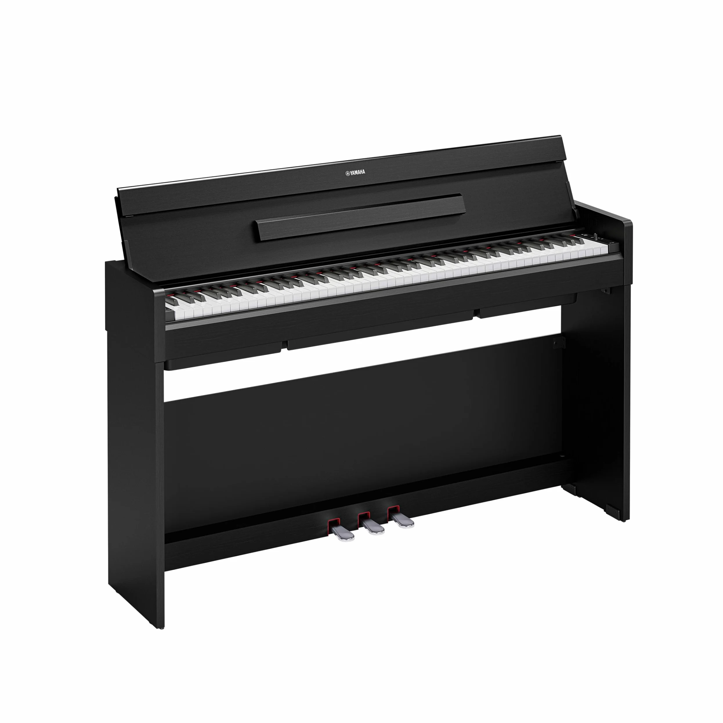 YAMAHA YDP-S36 Pianoforte Digitale – 88 Tasti Pesati GHS, Suono CFX Concert Grand, Design Slim, Bluetooth, 3 Pedali, Ideale per Casa e Principianti – Nero