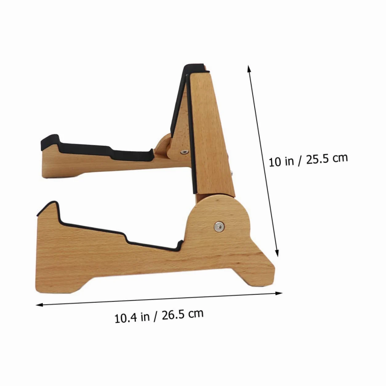 VICASKY Supporto di Chitarra per Leggero Legno in Pieghevole e Staccabile Basso e Violino , per Casa e Negozio Strumenti Musicali