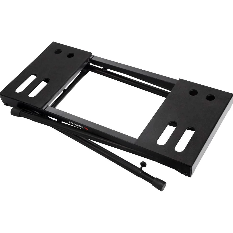 PROEL EL290 Supporto professionale universale per Tastiere e Pianoforti, Mixer, Nero Opaco