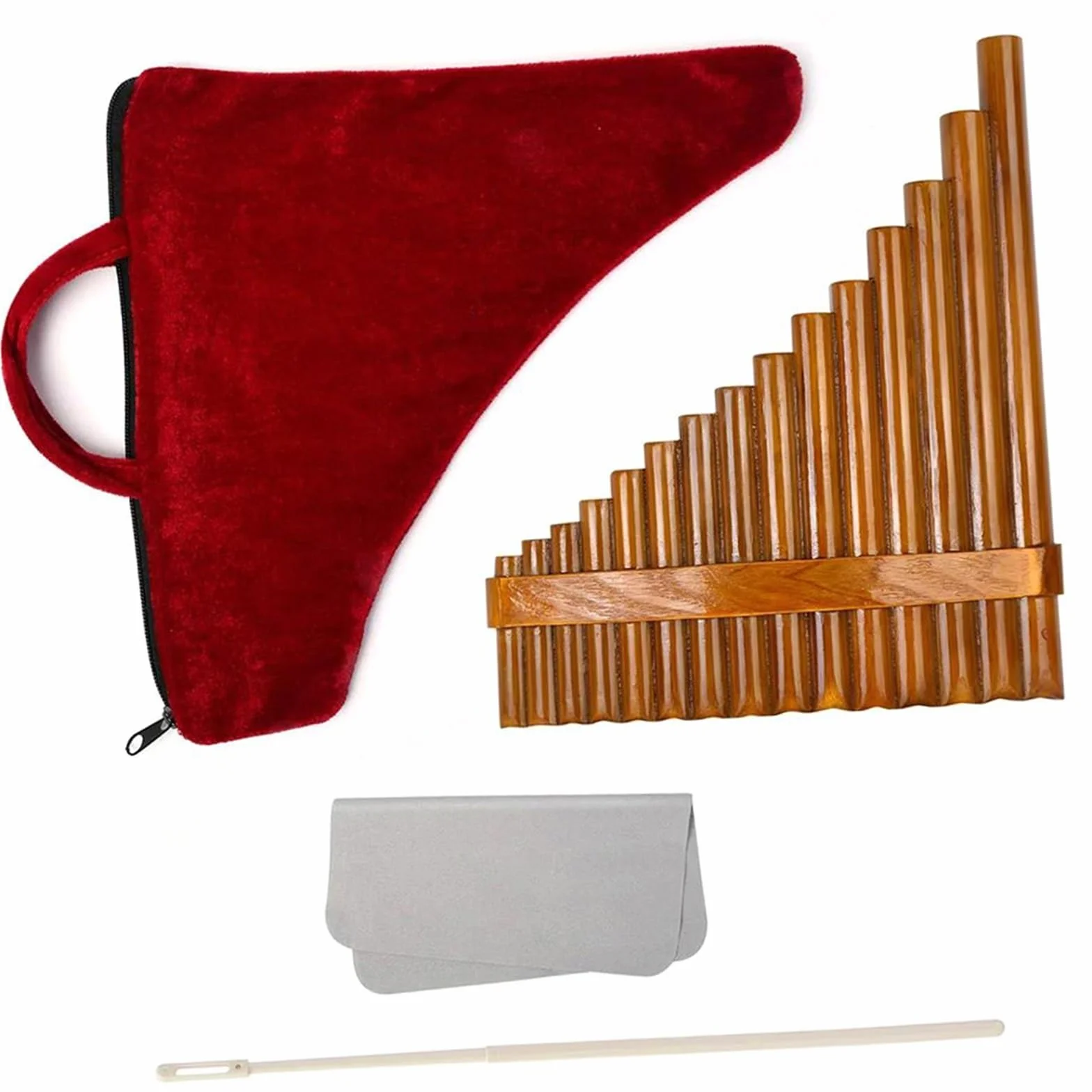 Flauto Di Pan Flauto Di Pan In Fa Strumento A Fiato Per Prestazioni Professionali(Left Hand)