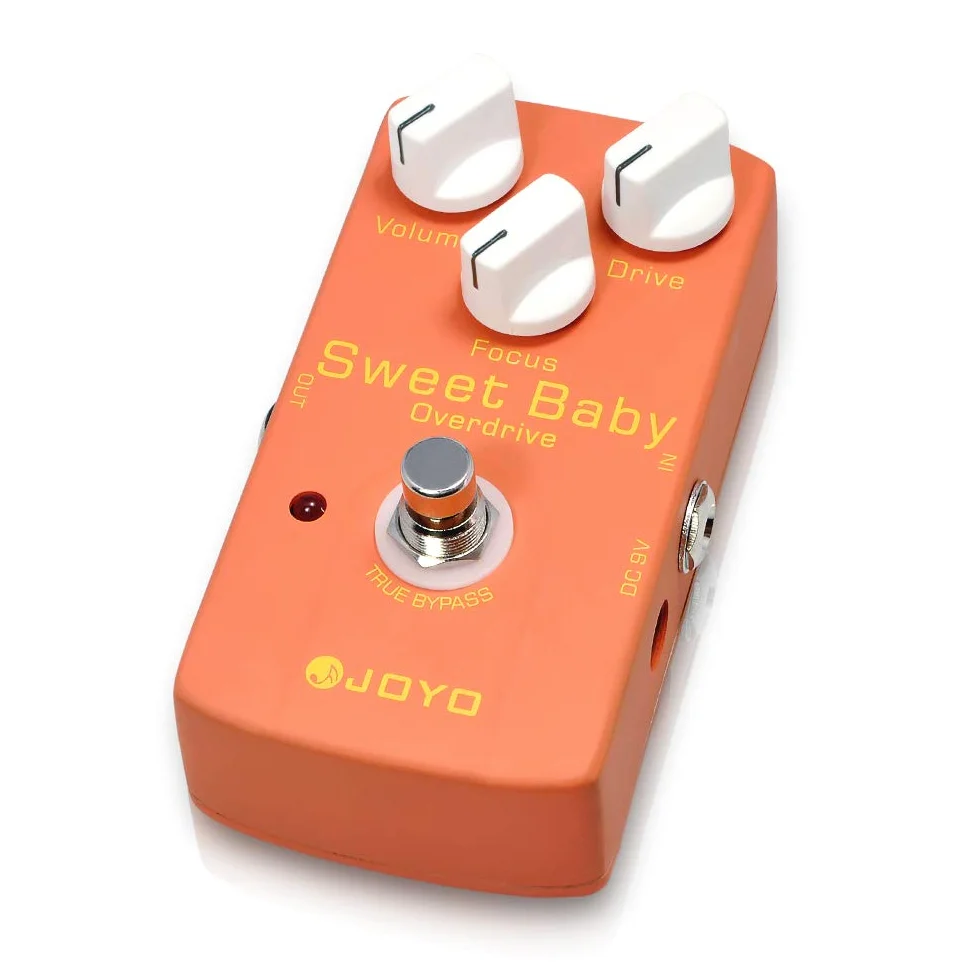 JOYO Sweet Baby JF-36 - Pedale Overdrive a basso guadagno, adatto a vari stili di OD per effetto chitarra elettrica, True Bypass