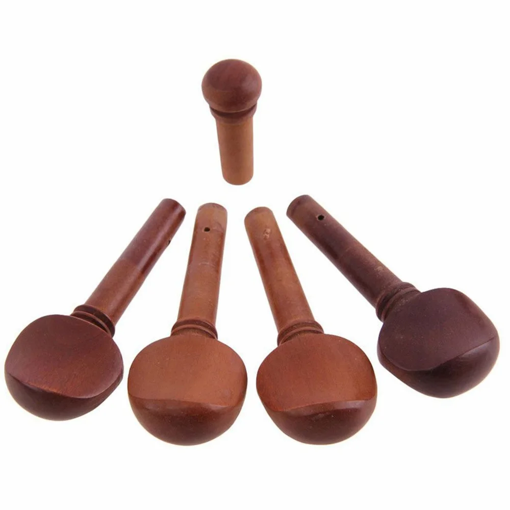 3 set 4/4 violino mentoniera cordiera accordatore fine accordatore piolo coda endpin corde