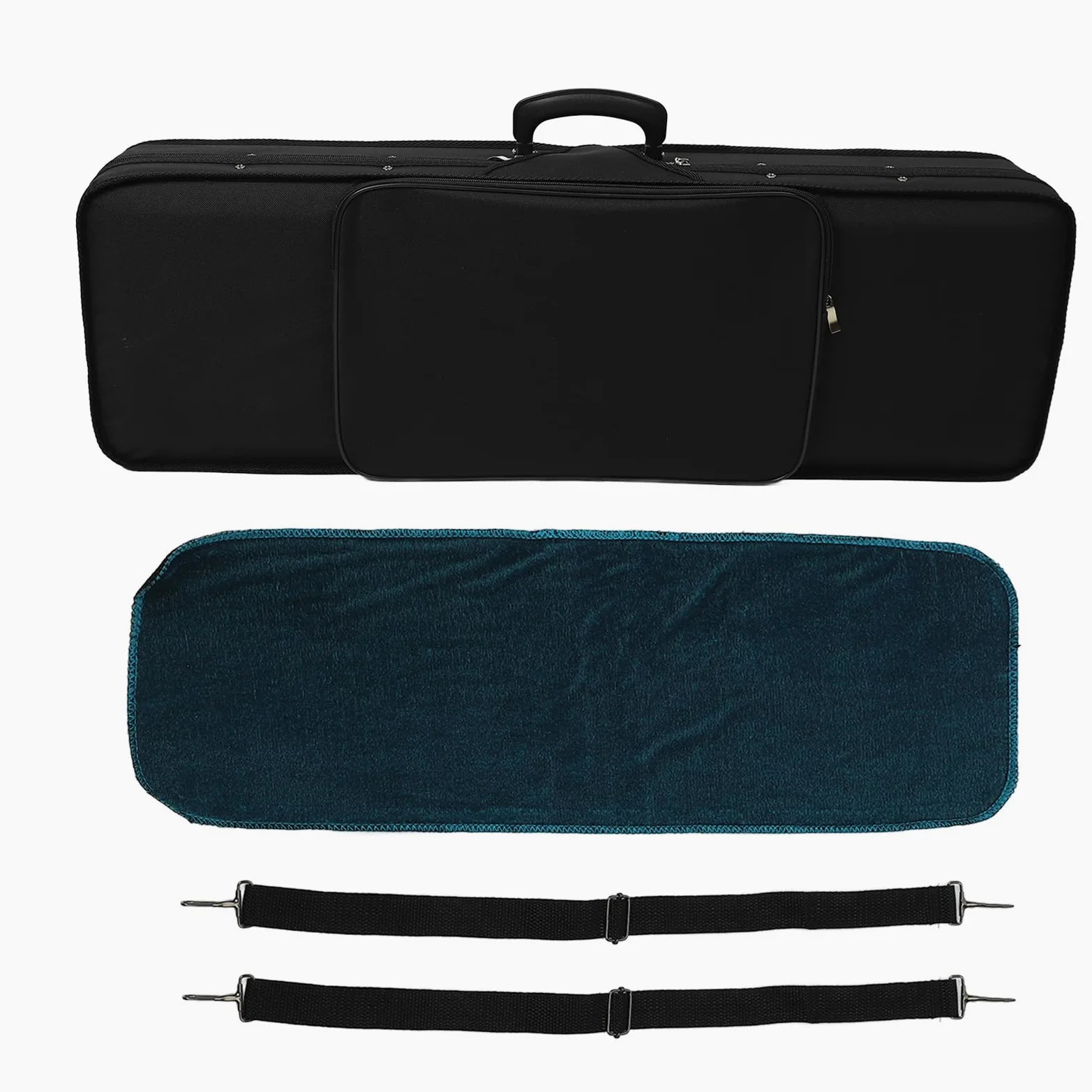 Yinhing Custodia Rigida per Violino 4/4, in Tessuto Oxford Leggero con Fodera in Schiuma, Contenitore Multifunzionale per Accessori per, Design Elegante per Musicisti