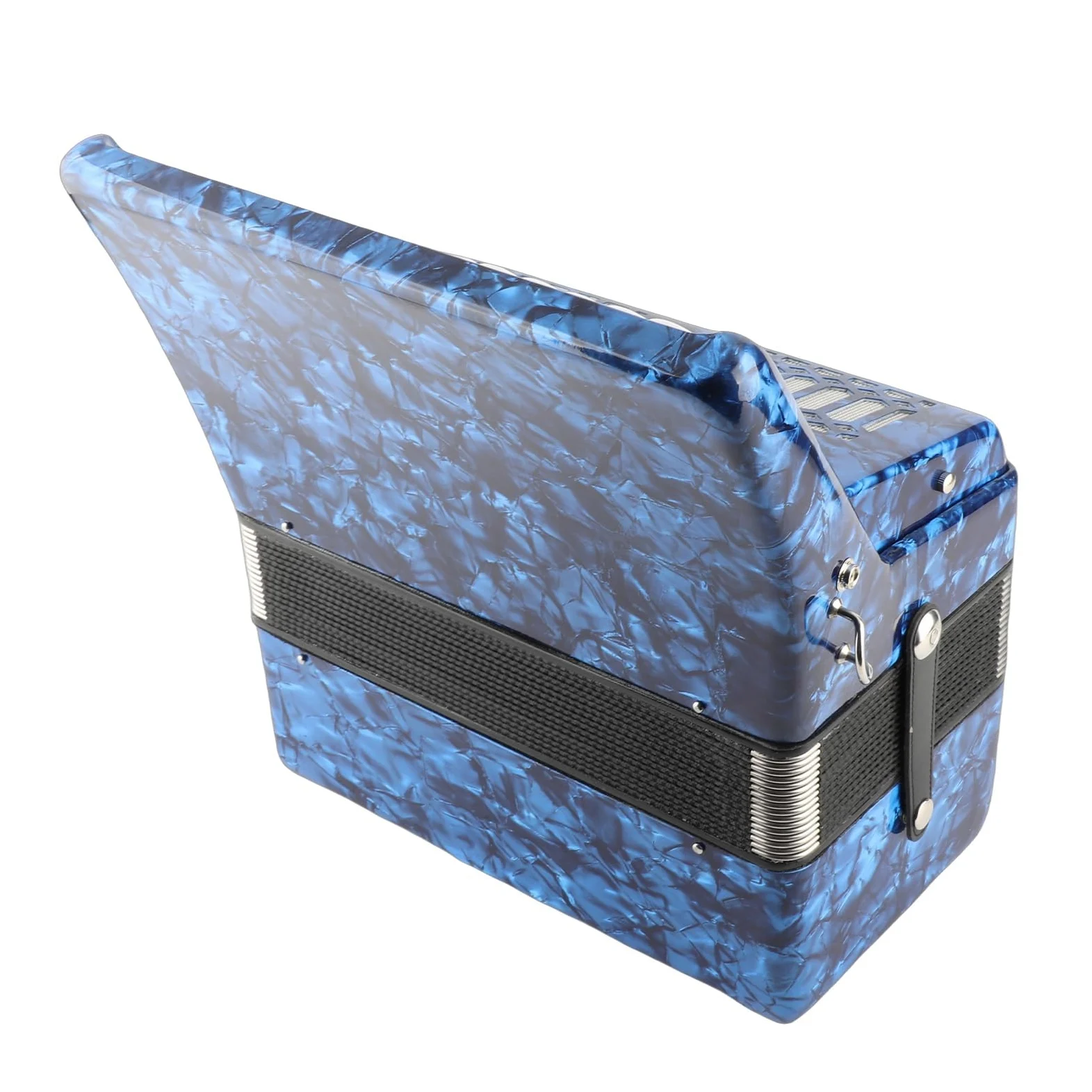 Acouto IRIN Fisarmonica in Celluloide ABS 26 Tasti 48 Bassi Strumento a Tastiera per Pianoforte per Performance Sul Palco Che può Accordare Suona la Fisarmonica in Celluloide26 Key Accordion48 Bass
