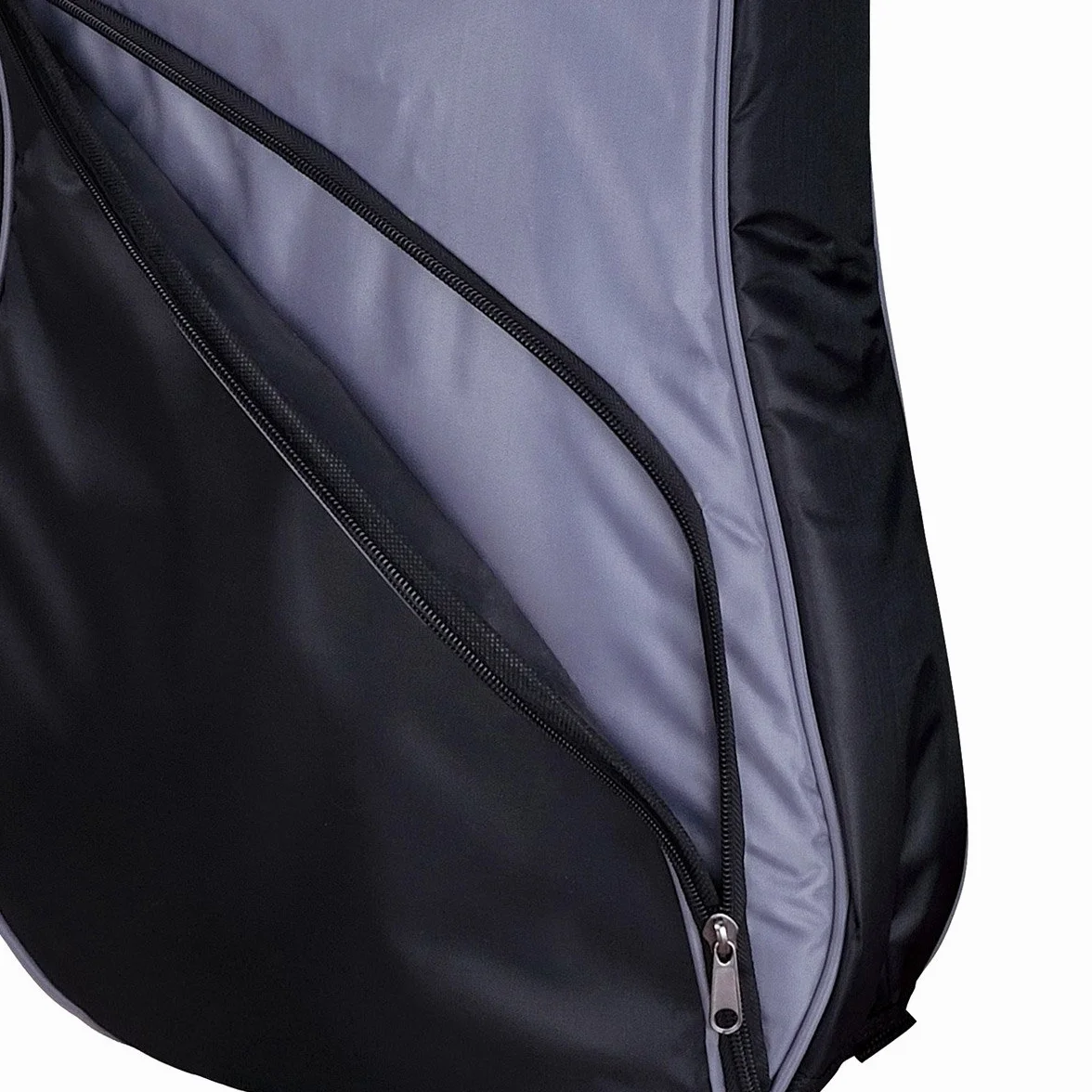 Soundsation PGB-10 CG - Custodia per chitarra classica 3/4, 100 x 41 x 13 cm, colore: Nero/Grigio