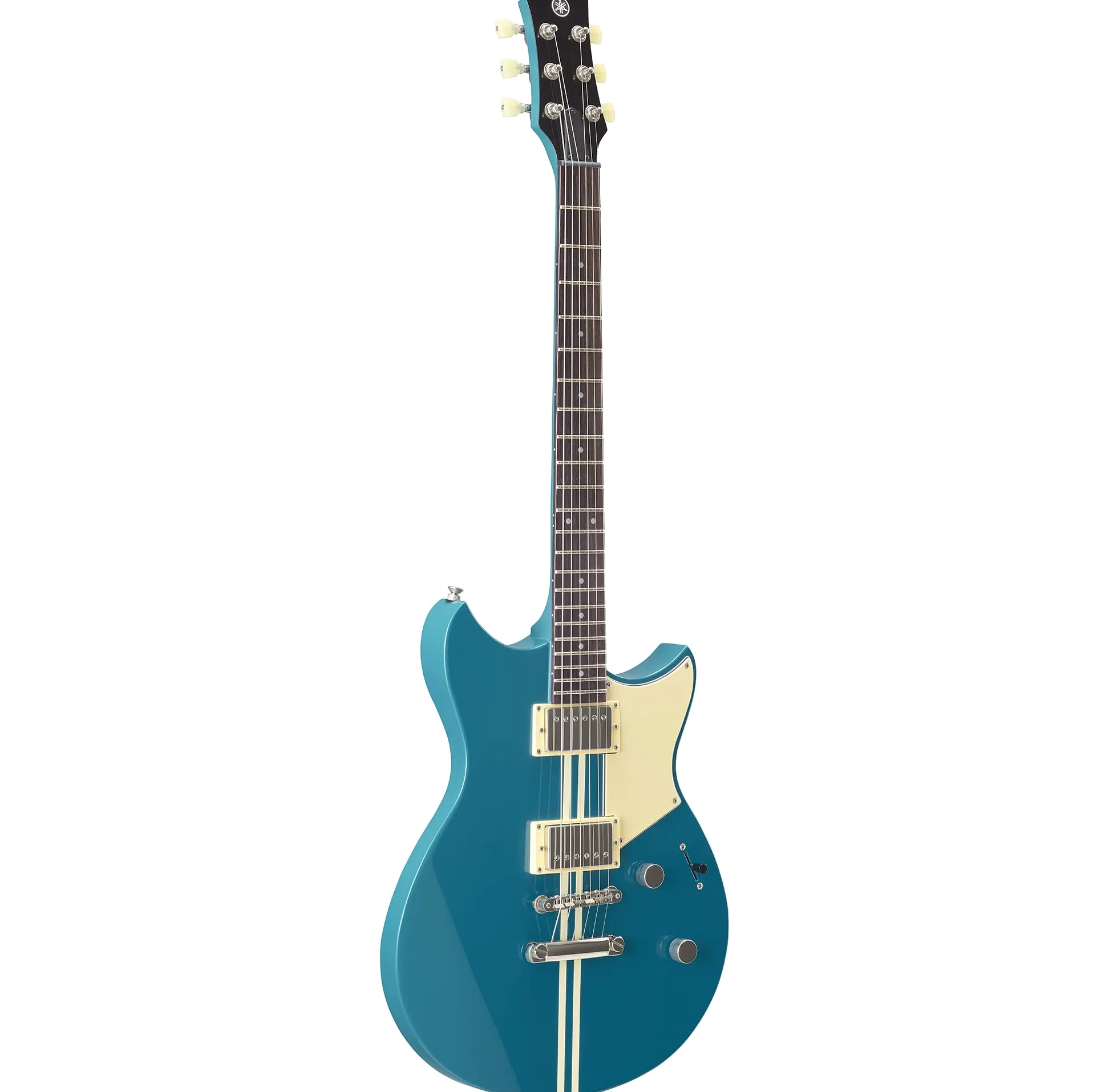 Yamaha 6 String Solid-Body Electric Guitar, Right, Swift Blue (RSE20 SWB)