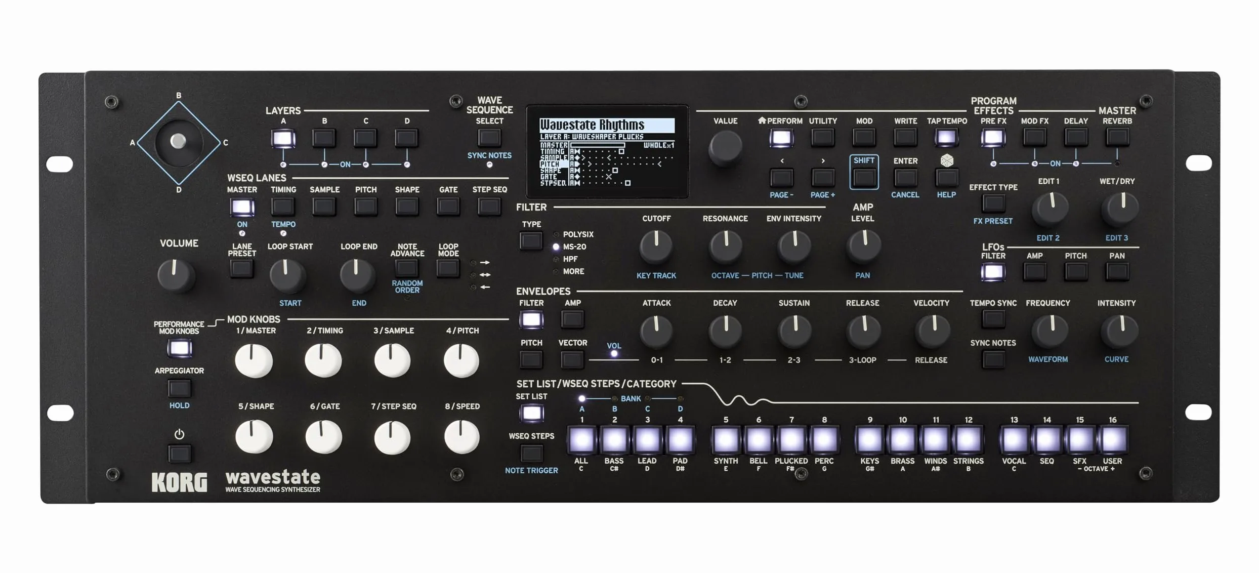 Korg wavestate module - Sintetizzatore digitale