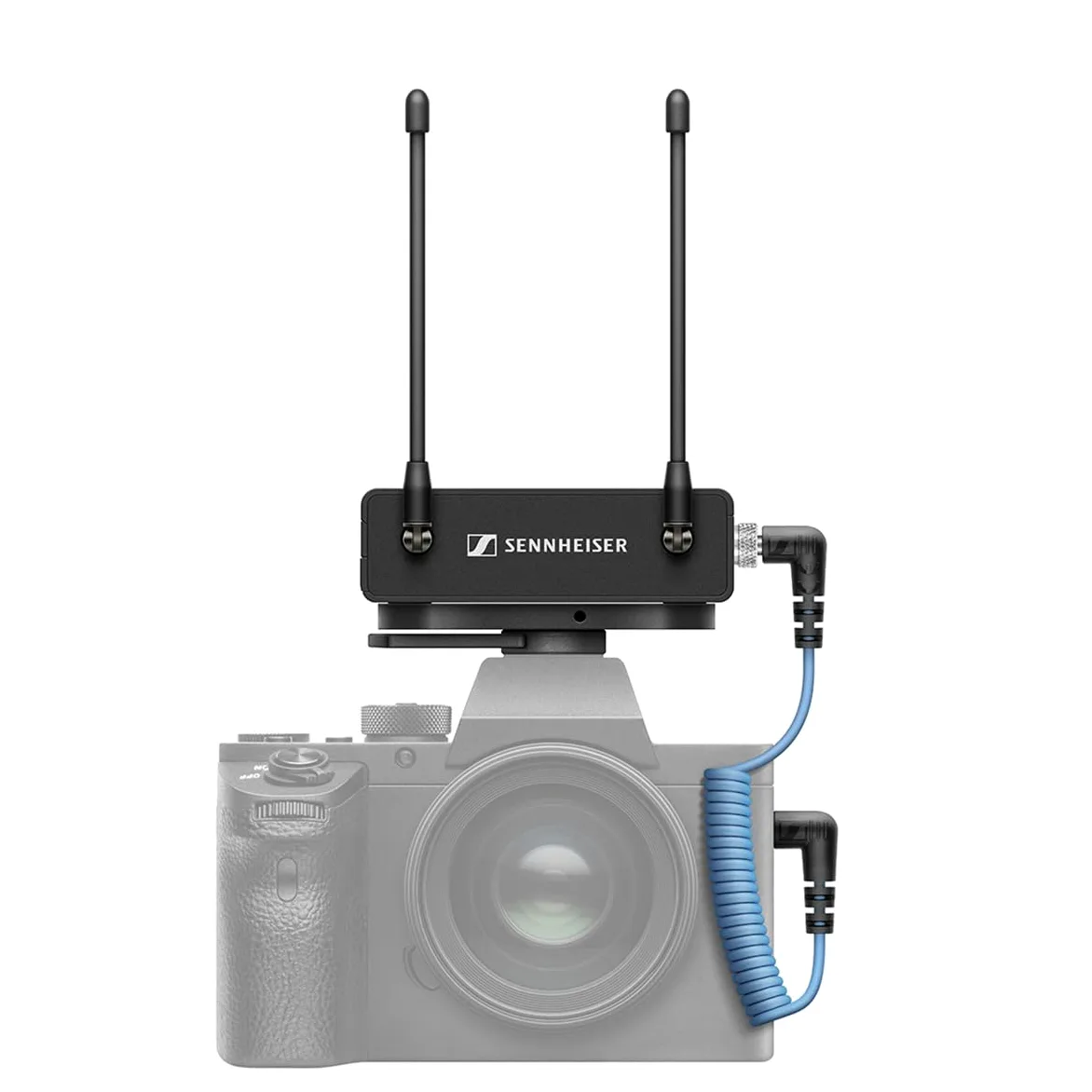 Sennheiser Sistema microfonico digitale portatile wireless UHF con lavalier omnidirezionale ME2 set EW-DP ME2 (Q1-6), Nero (700010)