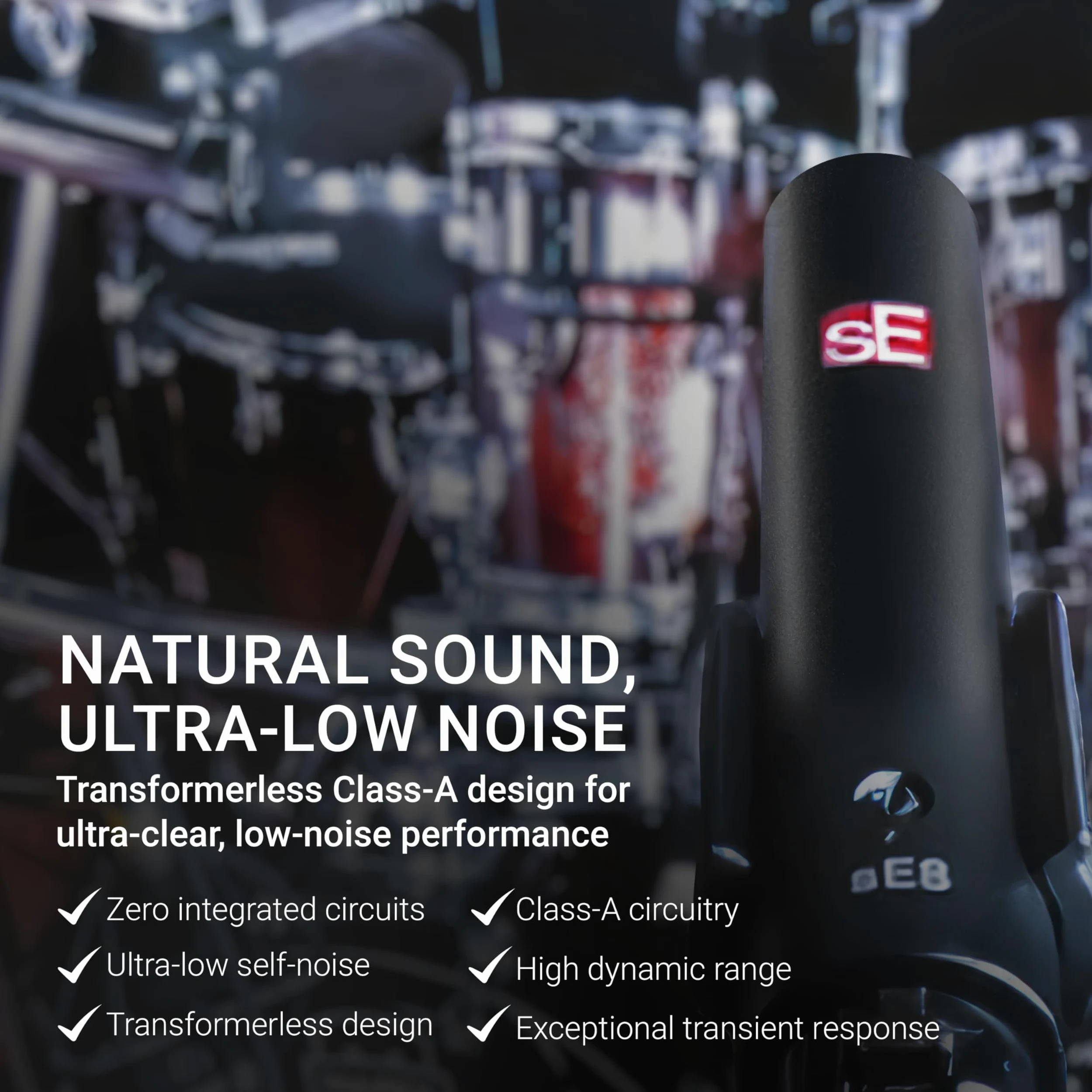 SE ELECTRONICS SE8 - Microfono a condensatore