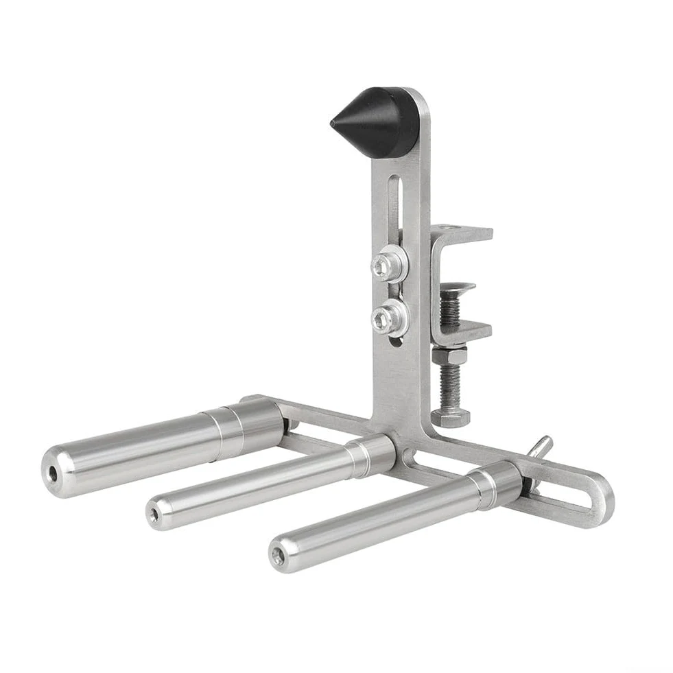 per francese per corno Riparazione Stand Supporto Tubo Regolabile per Tromba Lucidatura Ottone Strumento Strumento Argento
