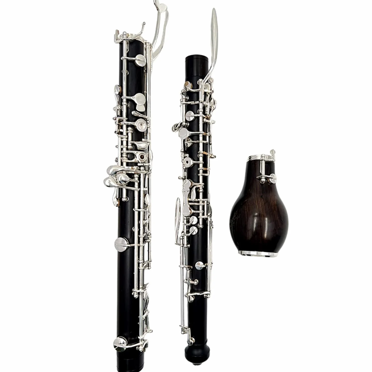 Ebano Indonesiano Classe A Chiave F Corno Inglese Contralto Oboe Legno Massiccio Chiavi Argentate Strumento A Fiato Oboe per Principianti