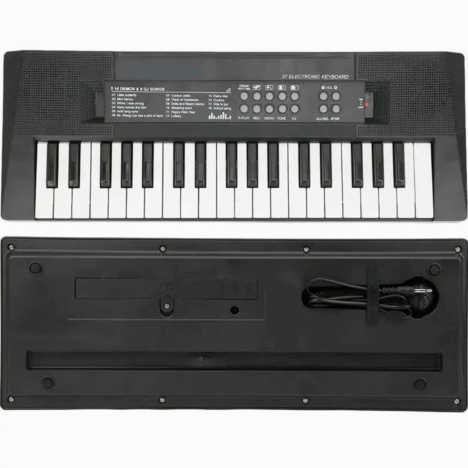 Tastiera Digitale Per Principianti Tastiera Musicale Elettronica A 37 Tasti Tastiera Elettrica Pianoforte Microfono Funzione Di Registrazione