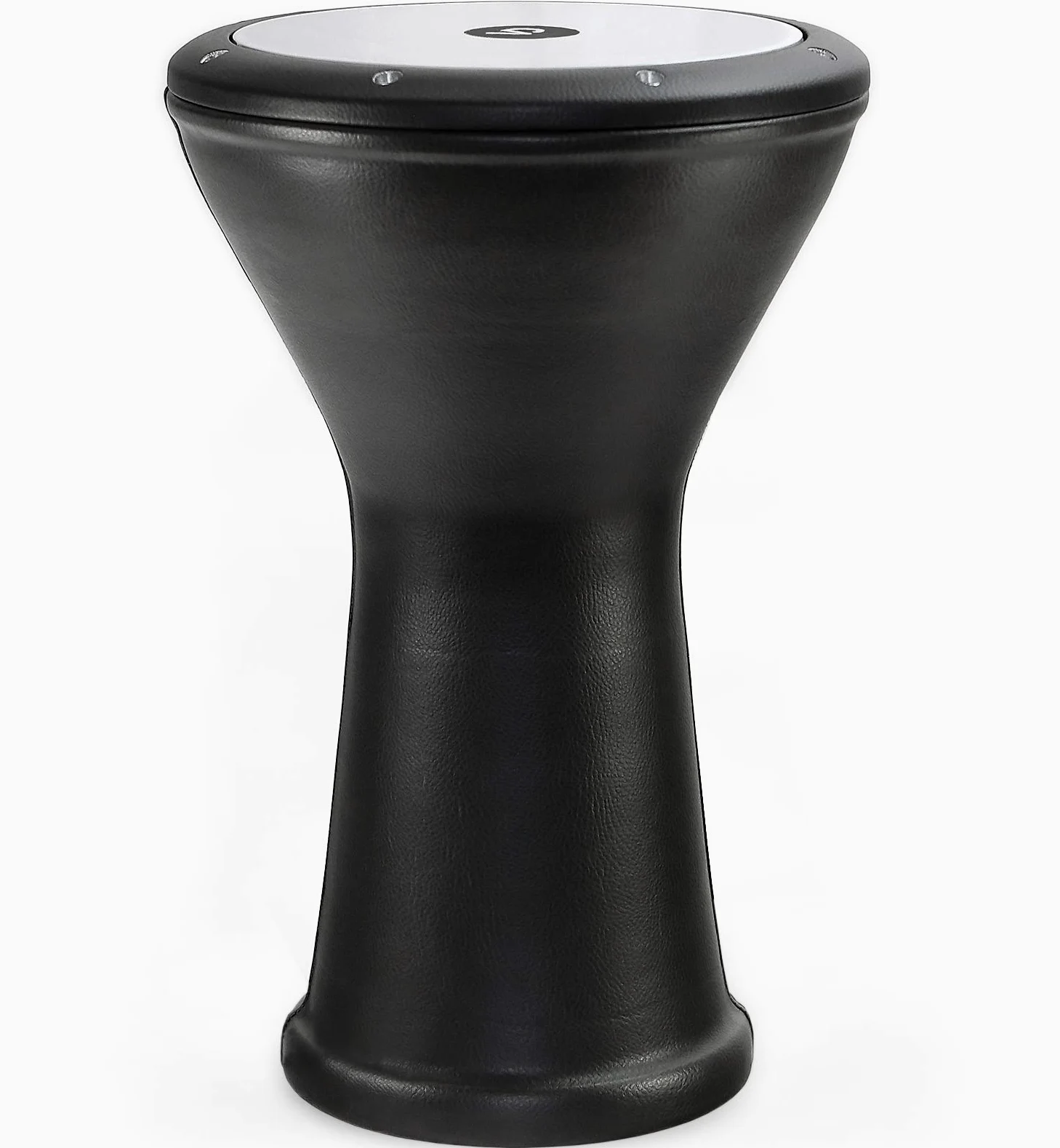 BASS Darbuka - Tamburo orientale professionale con rivestimento in pelle, accessori inclusi