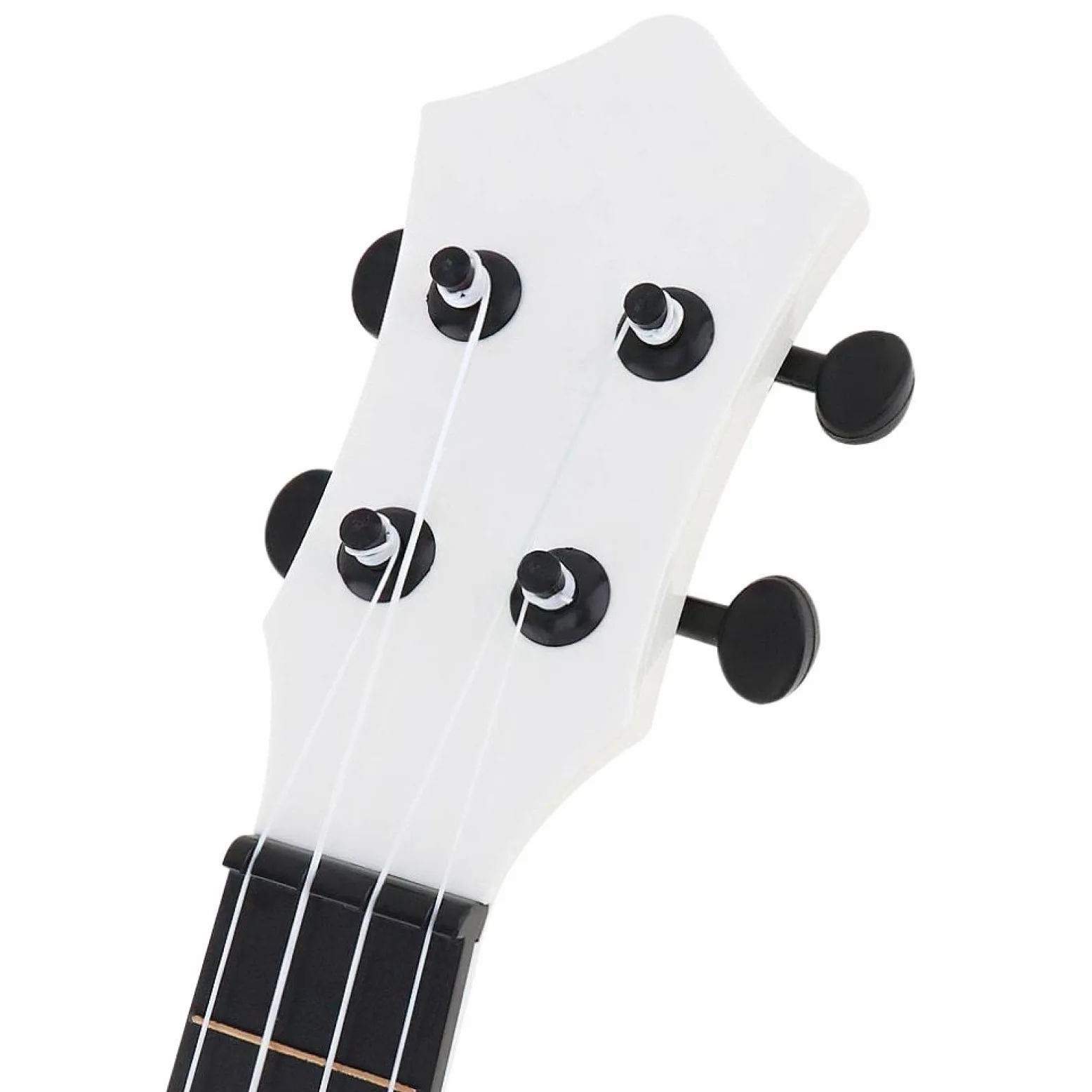 Ukulele soprano da 21 pollici 15 tasti 4 corde con plettro per regalo per bambini per bambini principianti