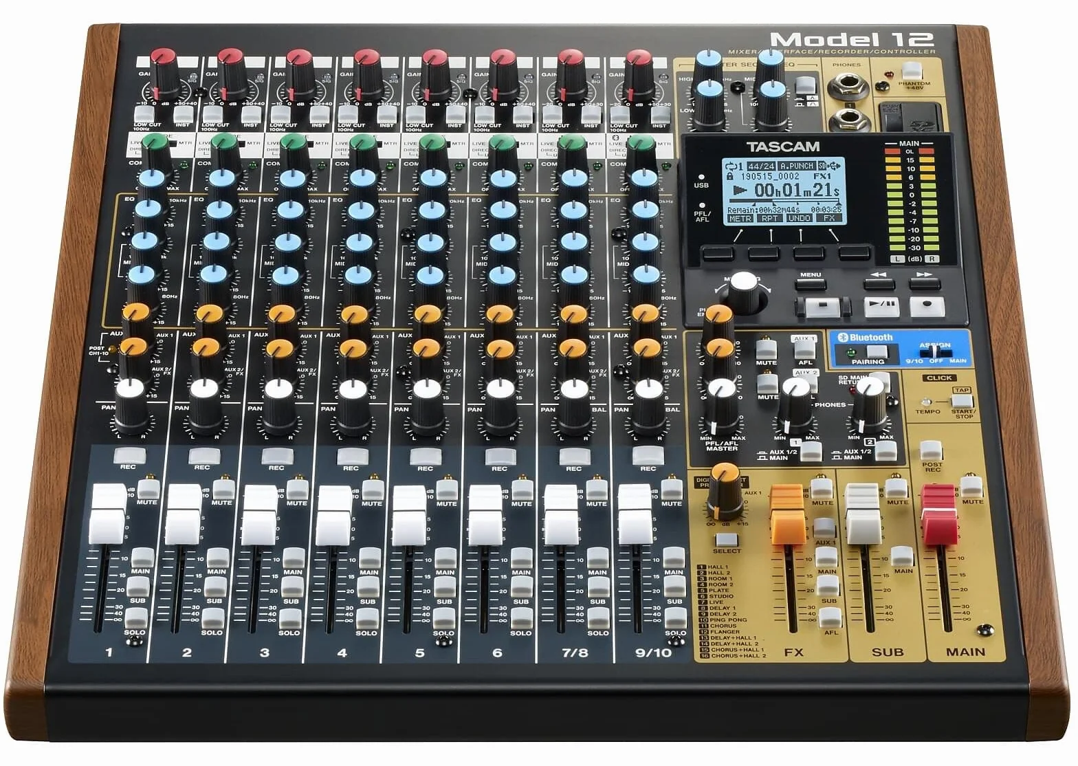 Tascam Mixer analogico Model 12