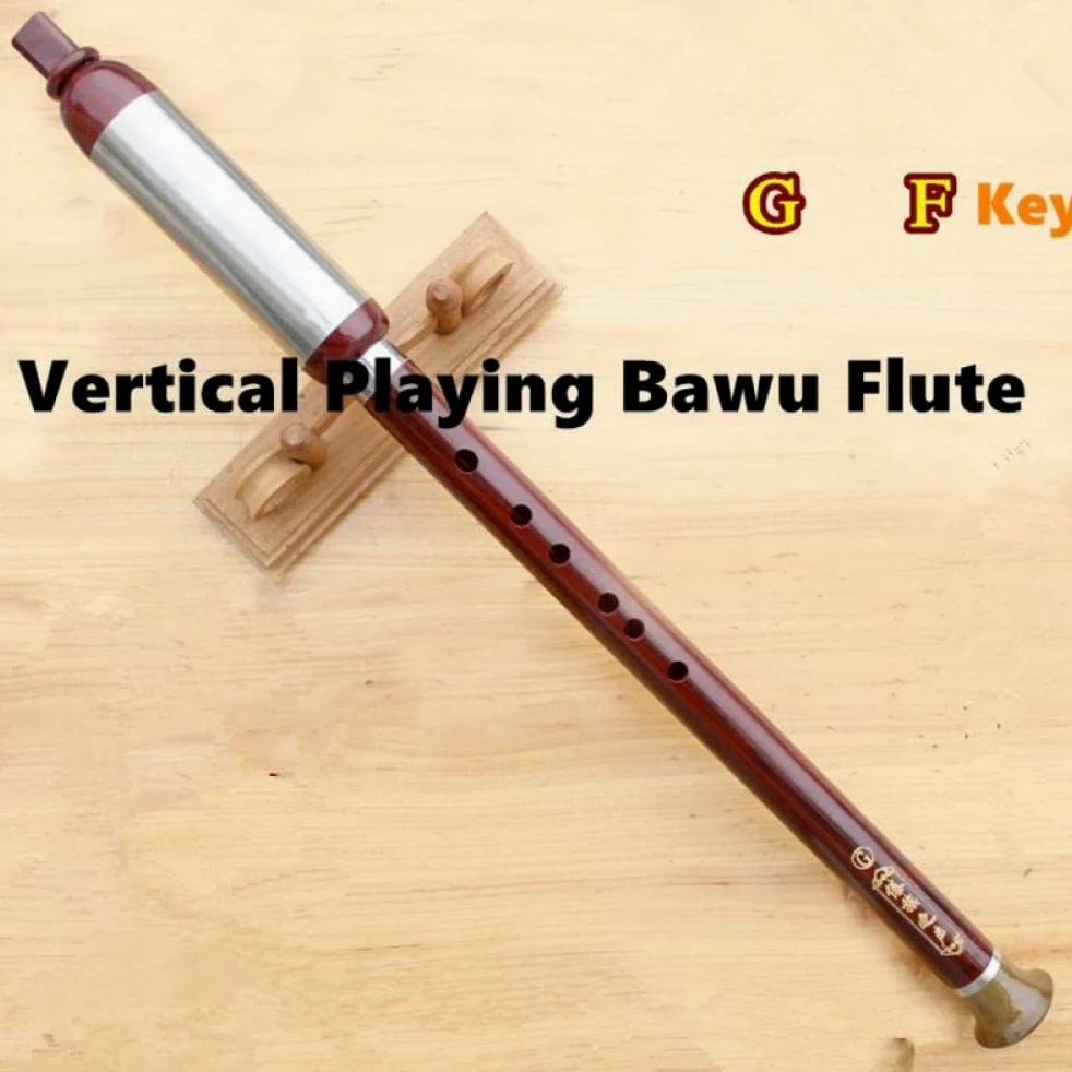 TsoLay Flauto principiante Imitare Palissandro Resina ABS Flauto Bawu Flauto Verticale Cinese Flauto principiante Strumento Musicale Folk Fatto a Mano flauti per Bambini Strumento Musicale