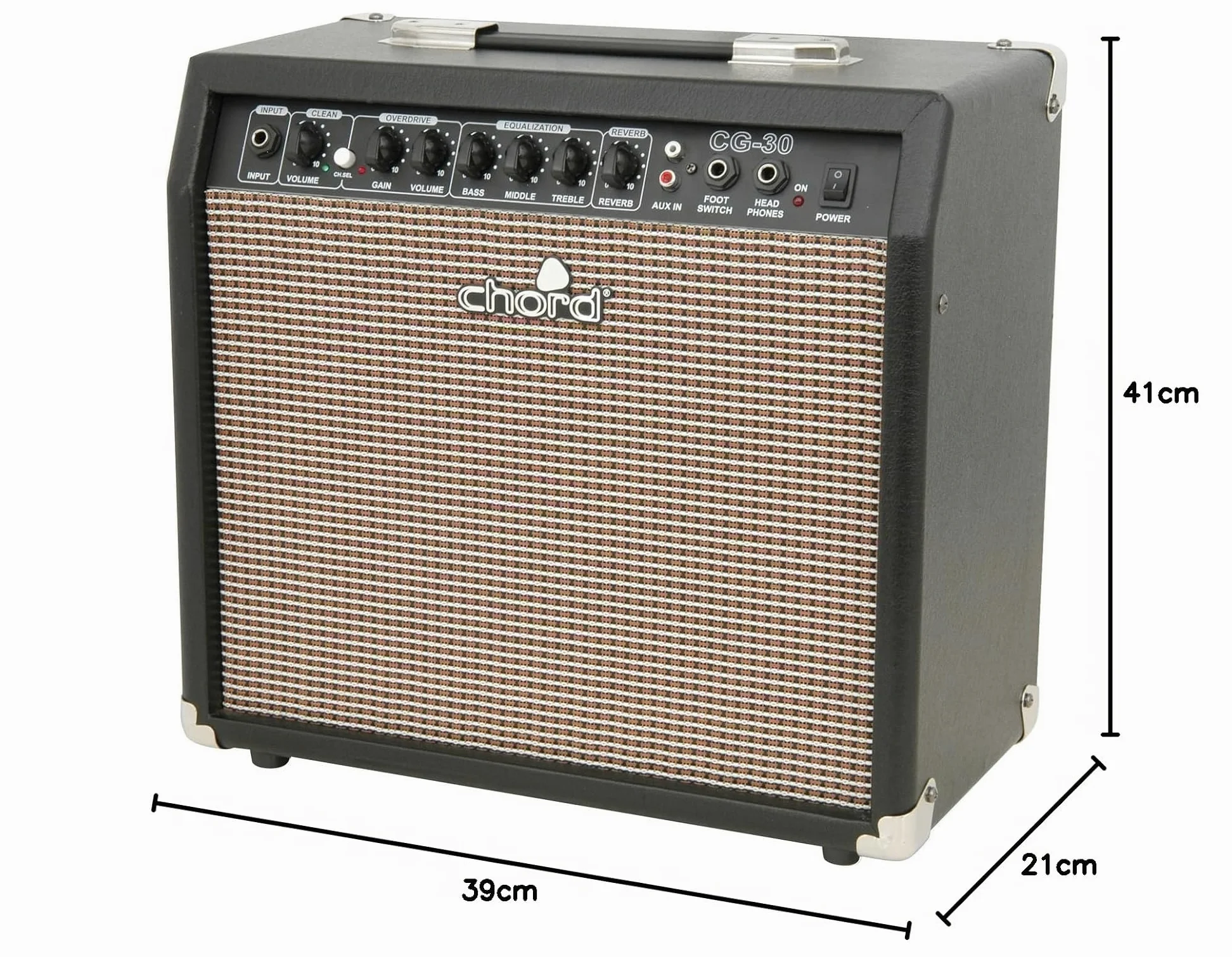 Chord | Amplificatore combinato per chitarra in stile retrò CG | 30W