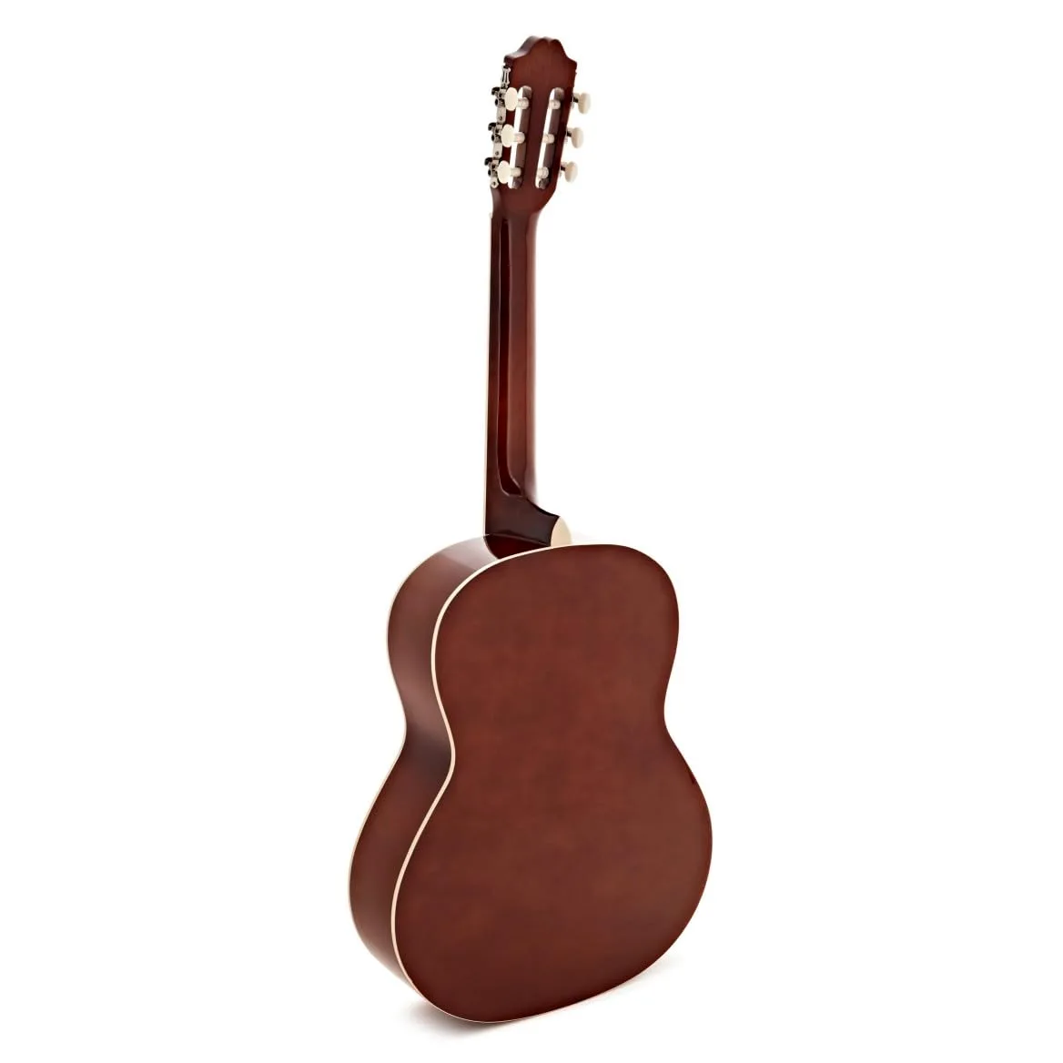 Chitarra classica Deluxe di Gear4music, naturale | Suono Equilibrato e Suonabilità Comoda, Corde di Nylon Morbide per Suonare Facilmente, Scala Standard