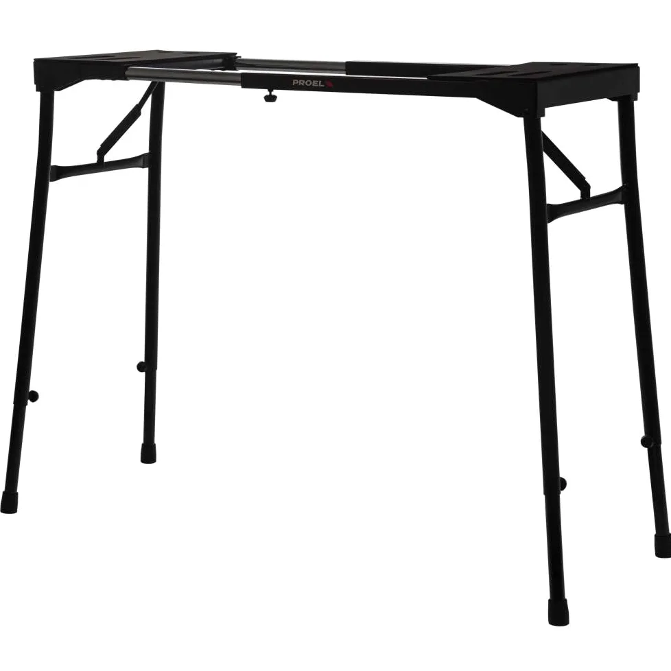 PROEL EL290 Supporto professionale universale per Tastiere e Pianoforti, Mixer, Nero Opaco