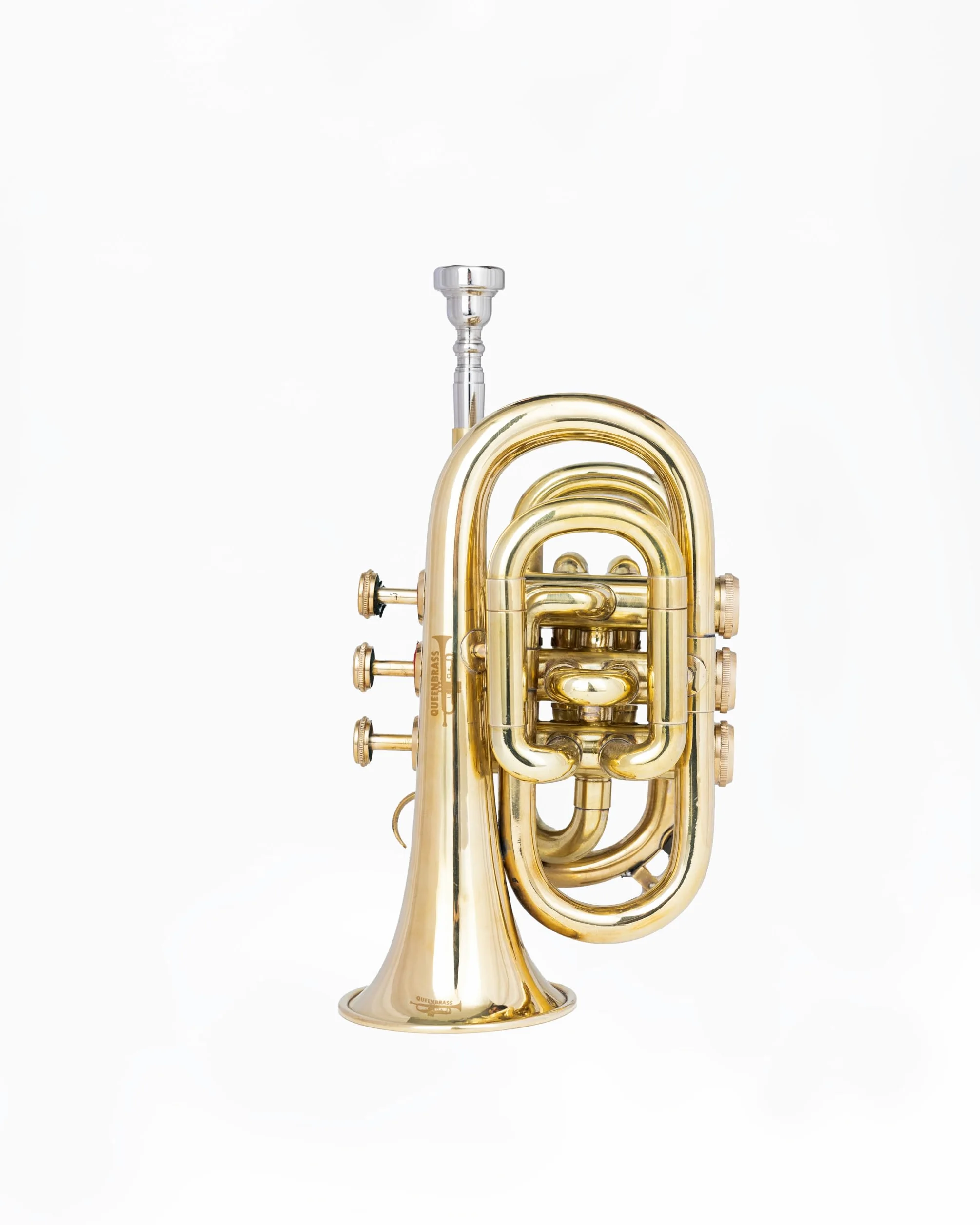 TROMBA TASCA IN Sib OTTONE LUCIDO CON BORSA 7C BOCCA