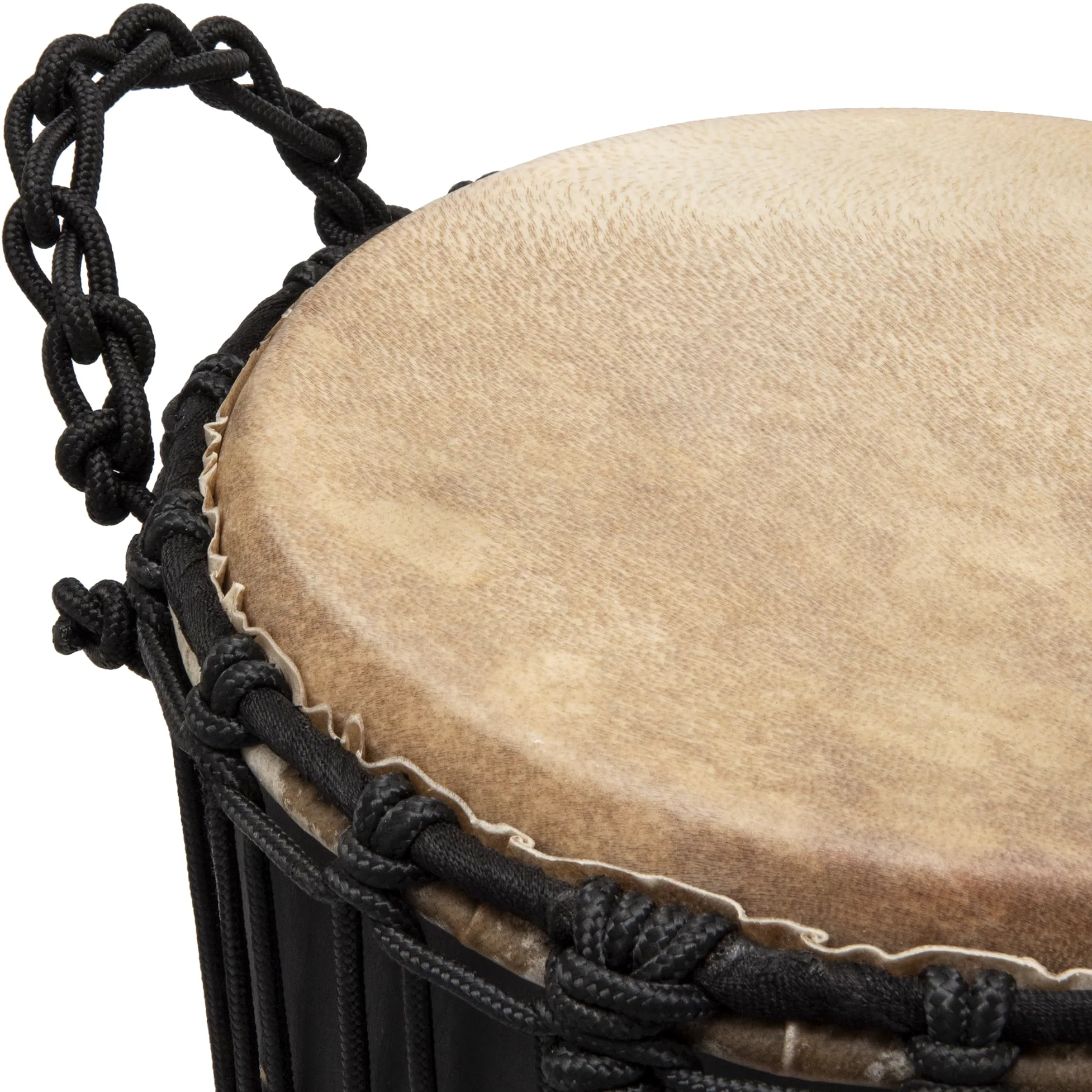 Jammer Swirl MDJ032- Tamburo Djembé 30.5 cm, Nero